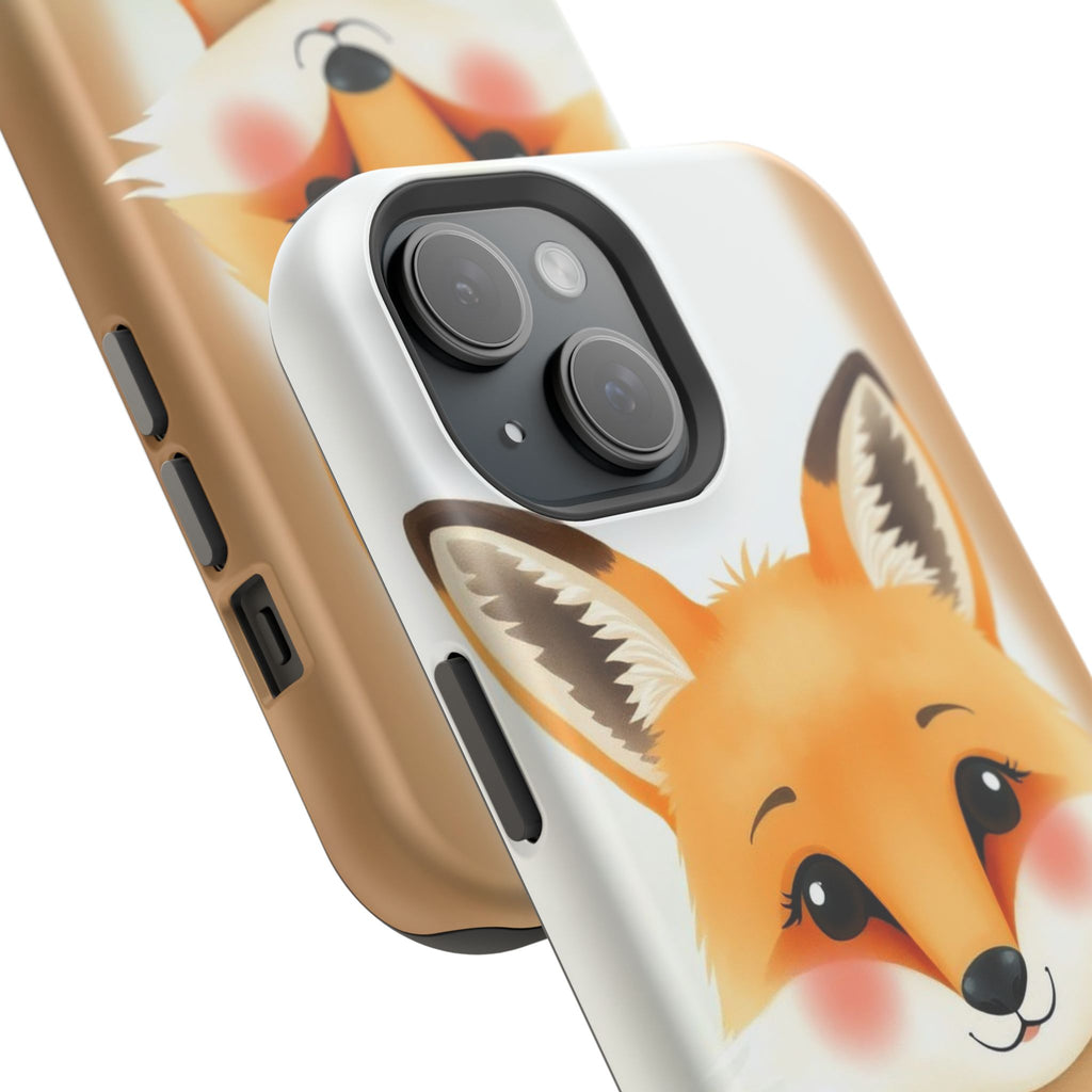 iPhone Watercolor Fox Portrait Kids Fun iPhone Phone Case Gift Slim · iPhone Cas