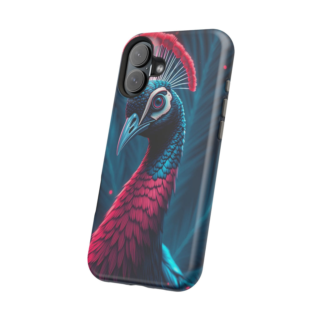 iPhone Nouveau Peacock Electric Art Slim Everyday Designer Case · iPhone Case