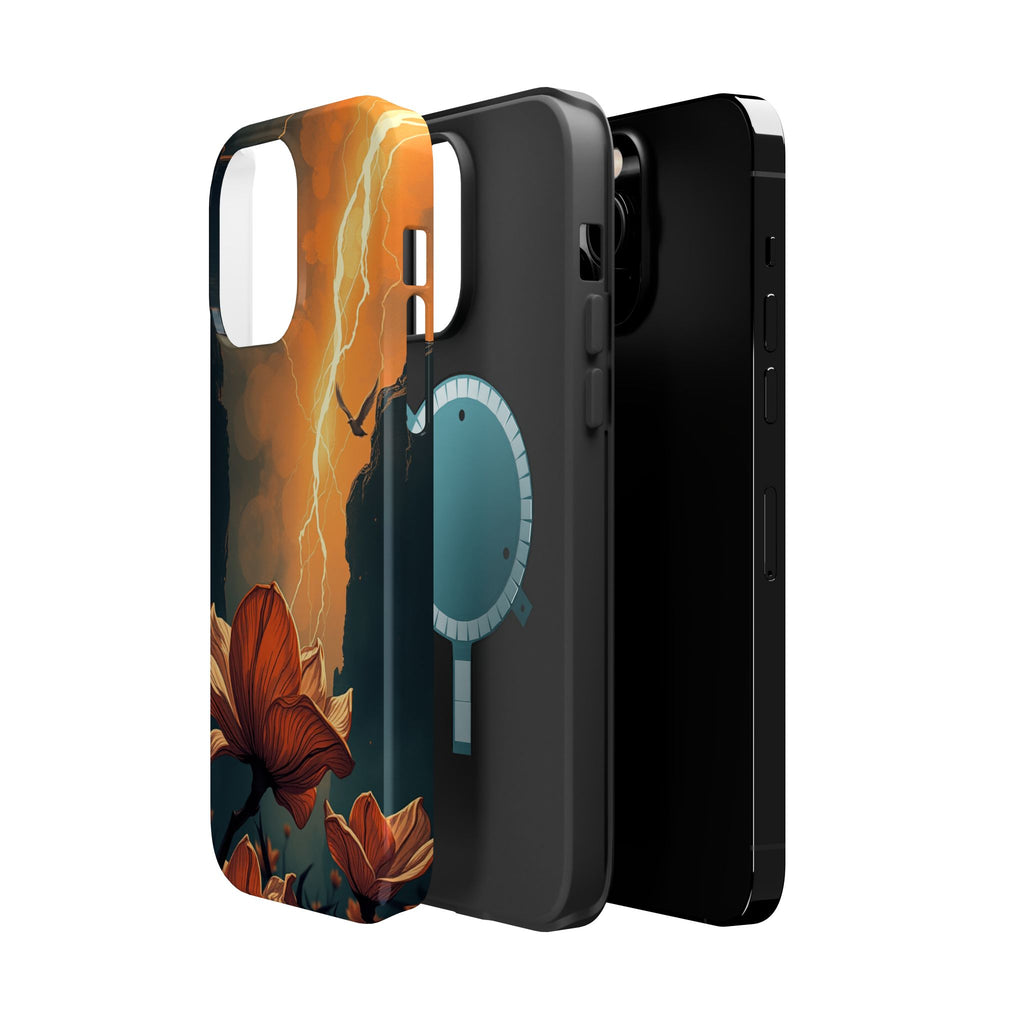 iPhone Vibrant Petal Storm Design Bold Modern Everyday Snap Case · iPhone Case
