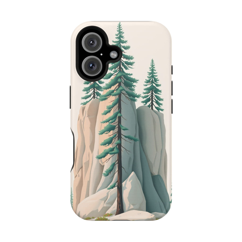 iPhone Pine Ridge Electric Art 17 Bold Modern Everyday Snap Case · iPhone Case