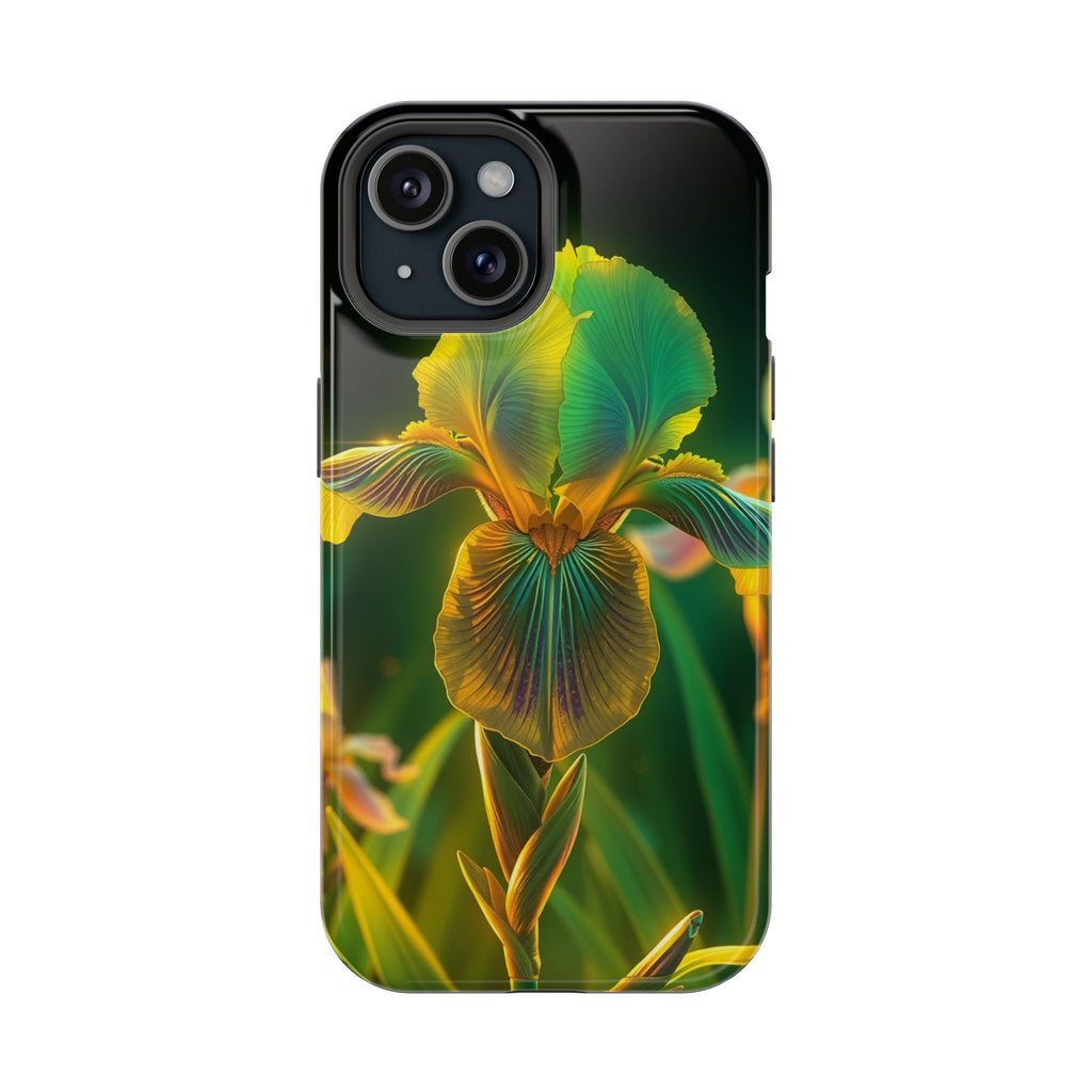 iPhone Iris Garden Bold Art Slim Everyday Designer Case · iPhone Case Quiet Mood