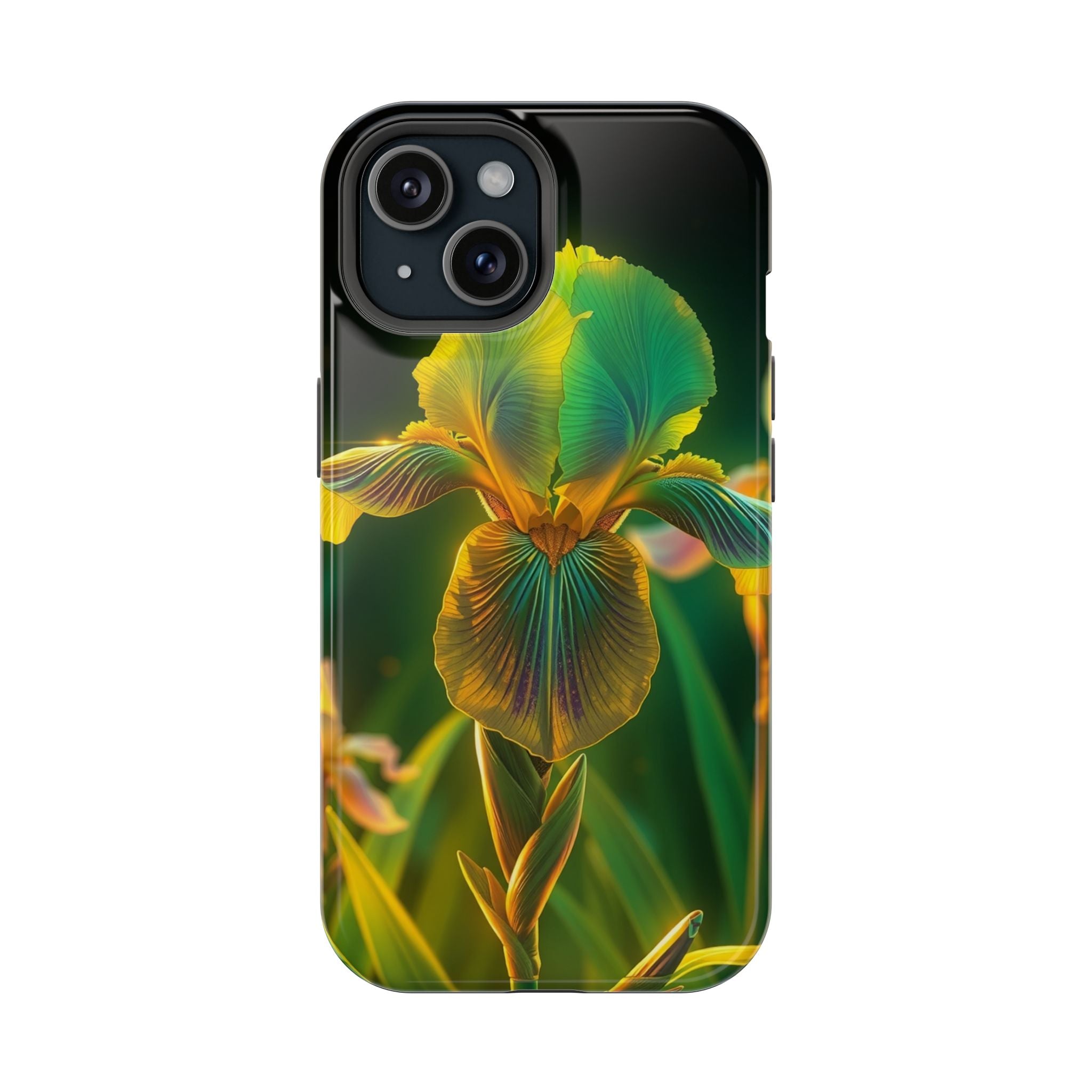 iPhone Iris Garden Bold Art Slim Everyday Designer Case · iPhone Case Quiet Mood