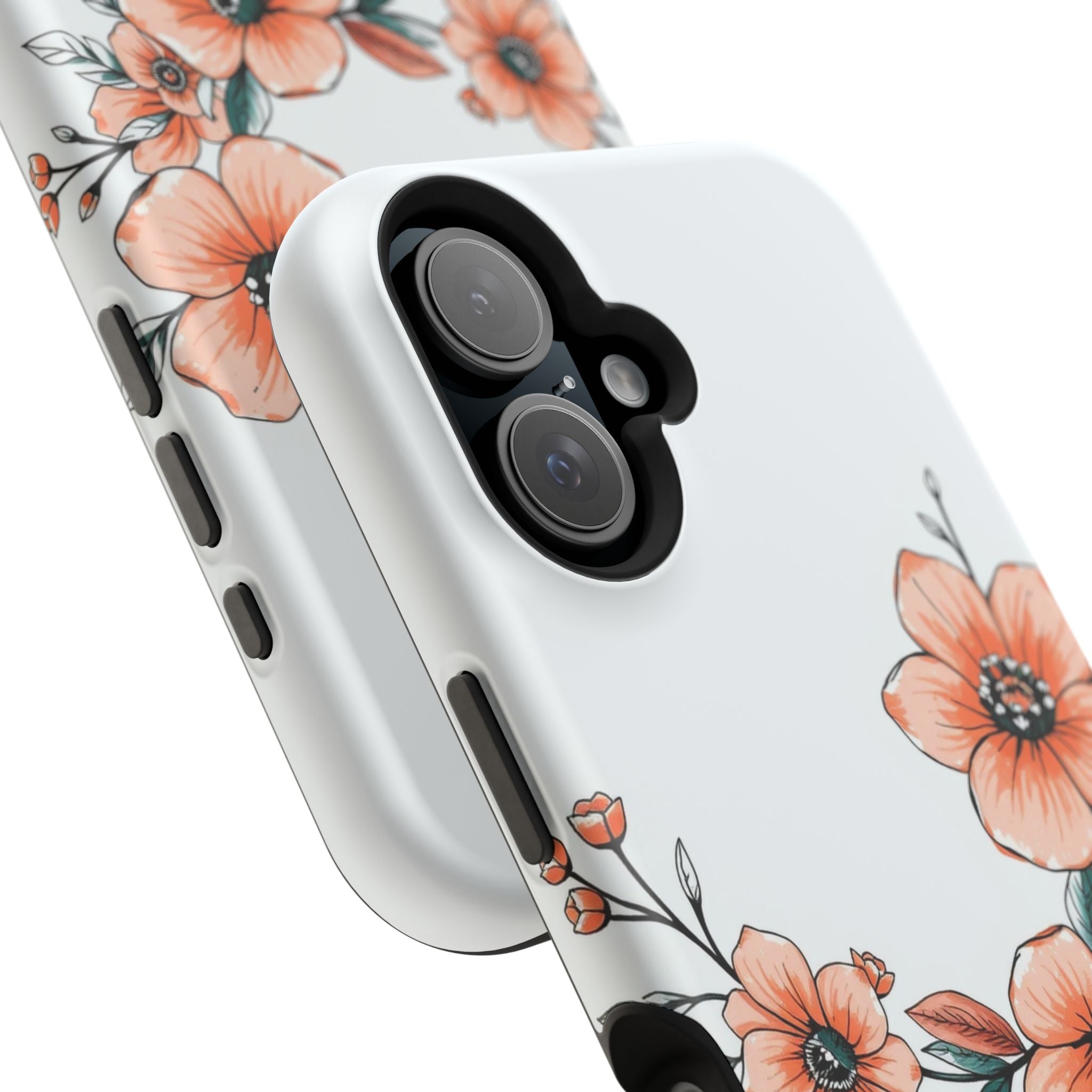 iPhone Vibrant Floral Crown Design Bold Modern Everyday Snap Case · iPhone Case