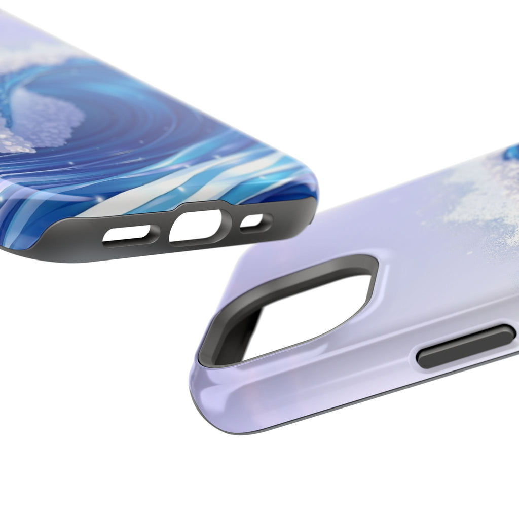 iPhone Vibrant Ocean Wave Crash Design Slim Everyday Designer Case · iPhone Case