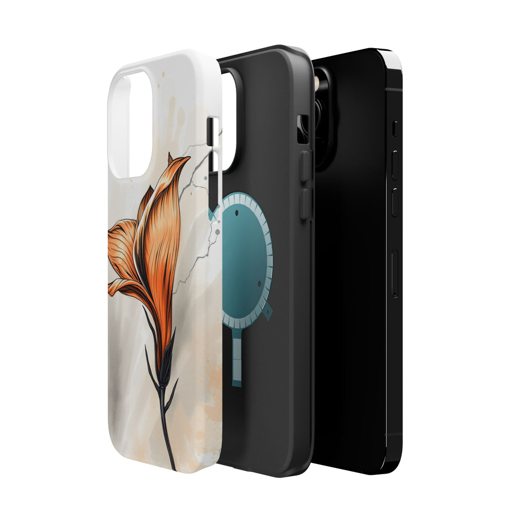 iPhone Dreamy Petal Storm Design Bold Modern Everyday Snap Case · iPhone Case