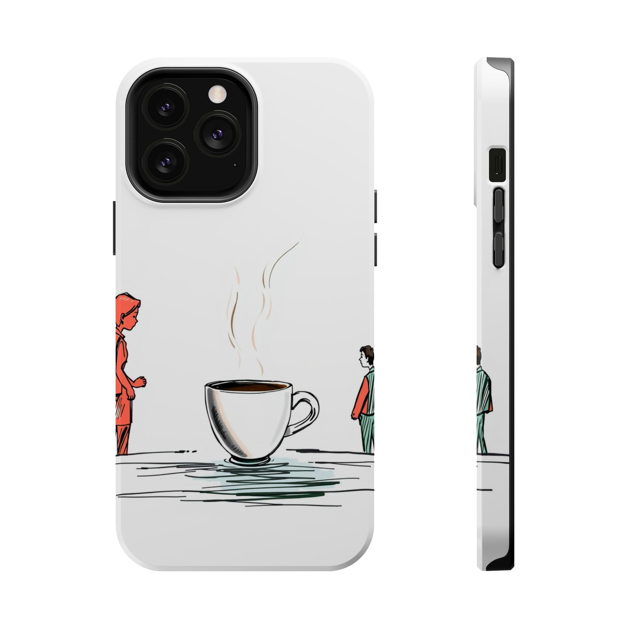 iPhone Coffee Before People Mystic Art Slim Everyday Designer Case · iPhone Case