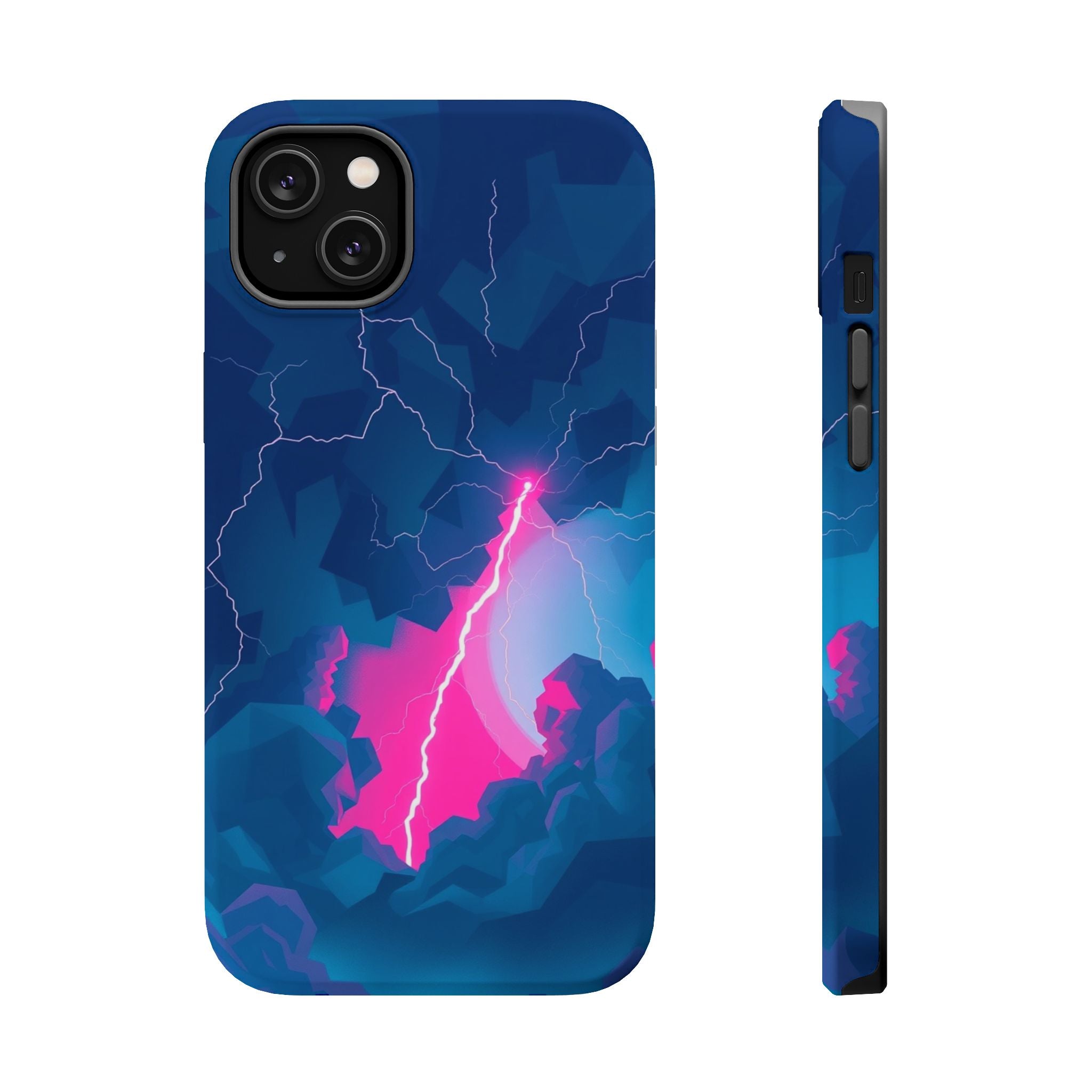 iPhone Thunderstorm Sky Abstract Geometric Slim iPhone Everyday · iPhone Case