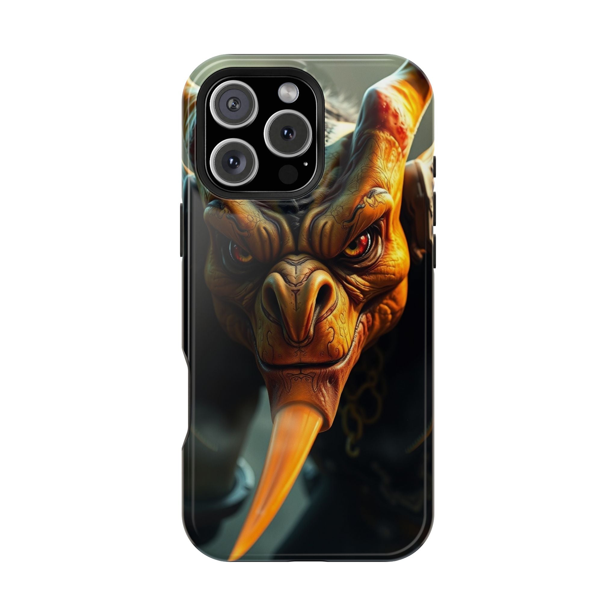 iPhone Mustard And Rust Goblin Mode Activated Slim Everyday Designer Case · iPho
