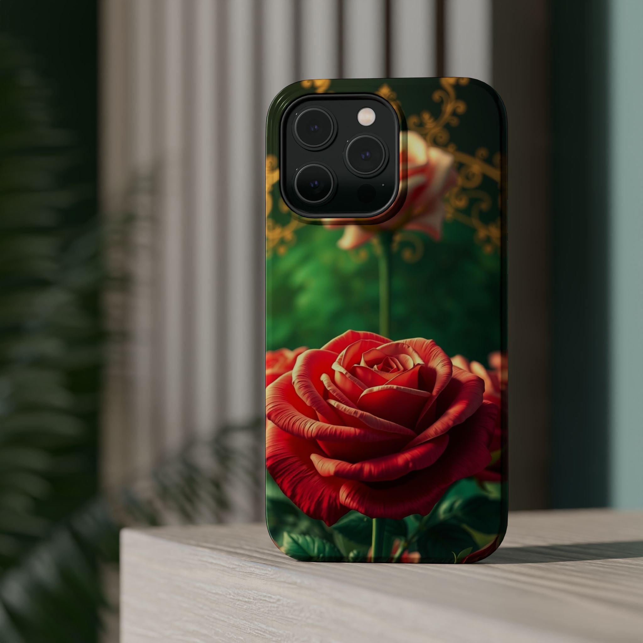iPhone Rose Garden Enchanted Art Bold Modern Everyday Snap Case · iPhone Case