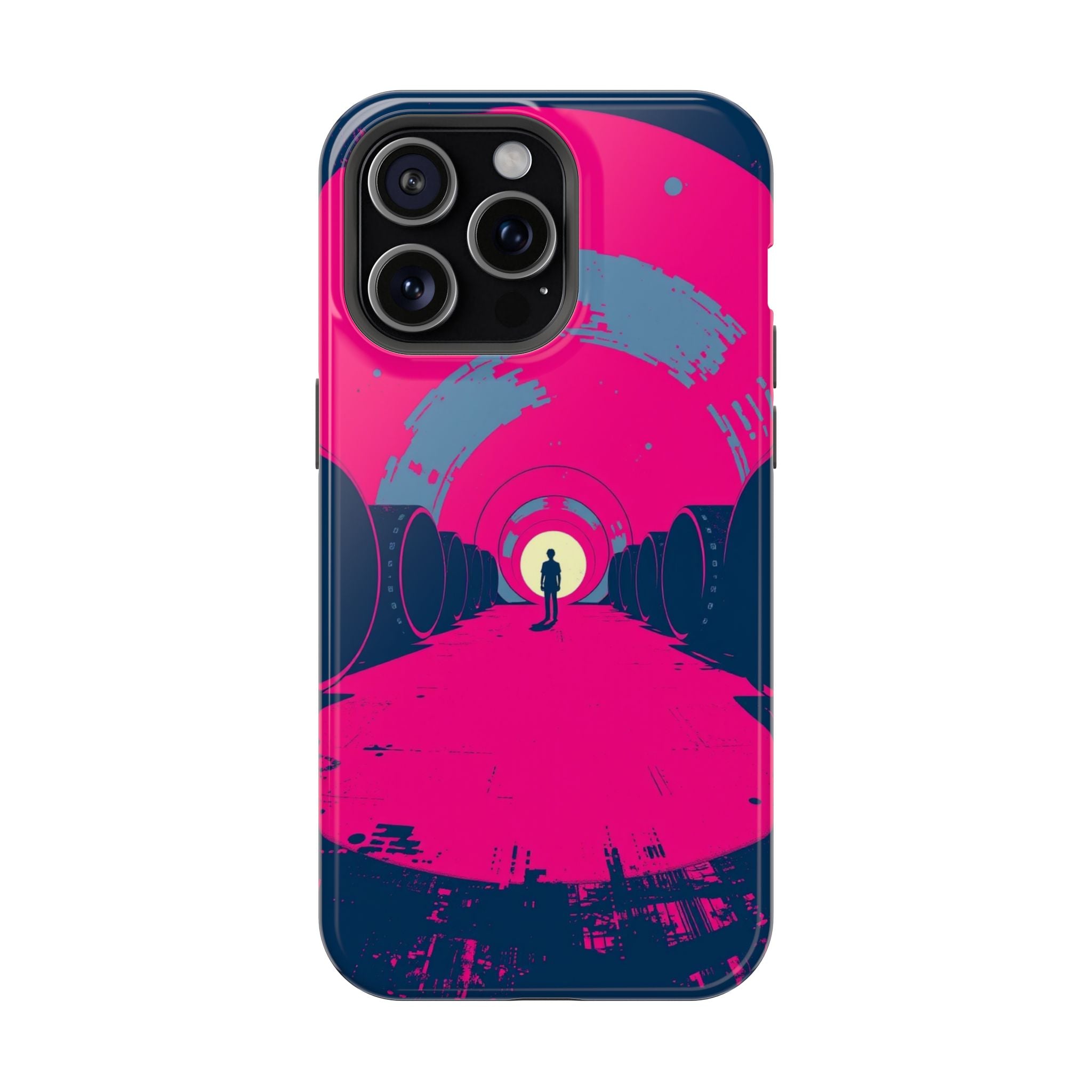 iPhone 1960s Mod Circles Bold Art Bold Modern Everyday Snap Case · iPhone Case