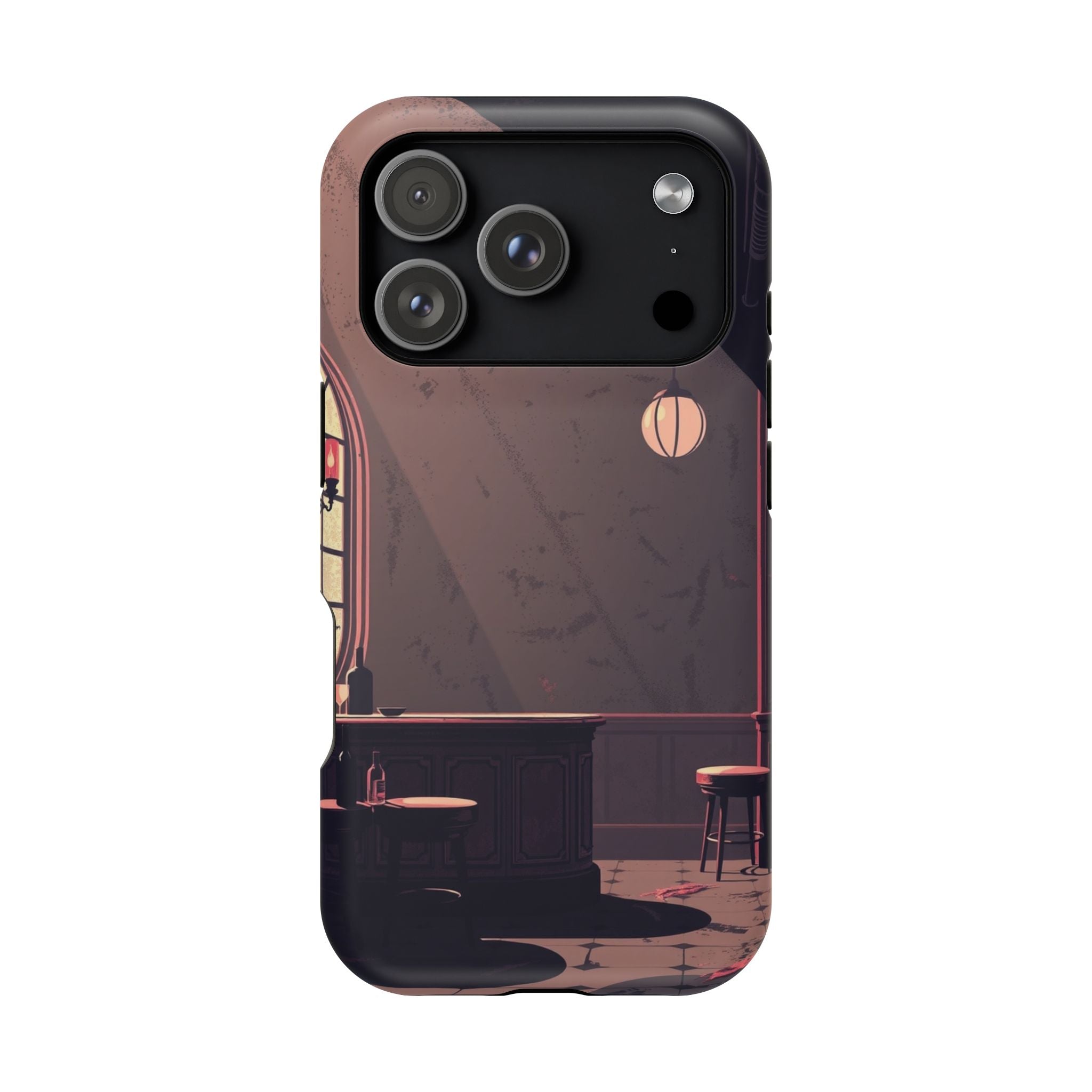 iPhone Speakeasy Dark Grunge Distressed Slim Everyday Designer Case · iPhone Cas