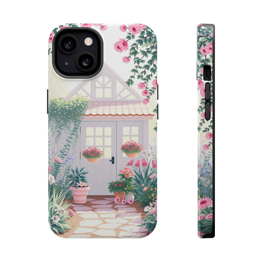 iPhone Cottage Garden Pastel Kawaii Slim Everyday Designer Case · iPhone Case