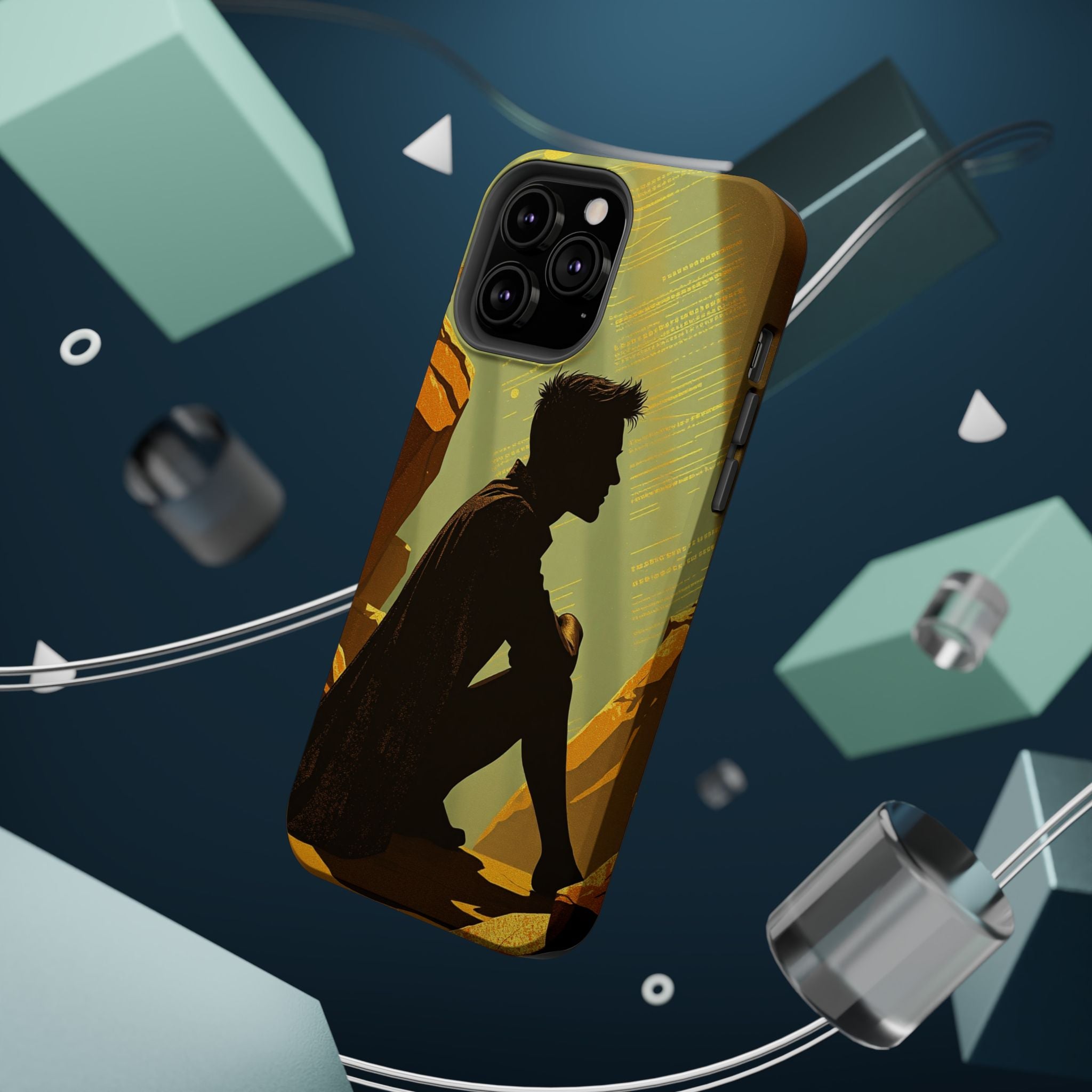 iPhone Mustard And Rust Overthinking Again Slim Everyday Designer Case · iPhone