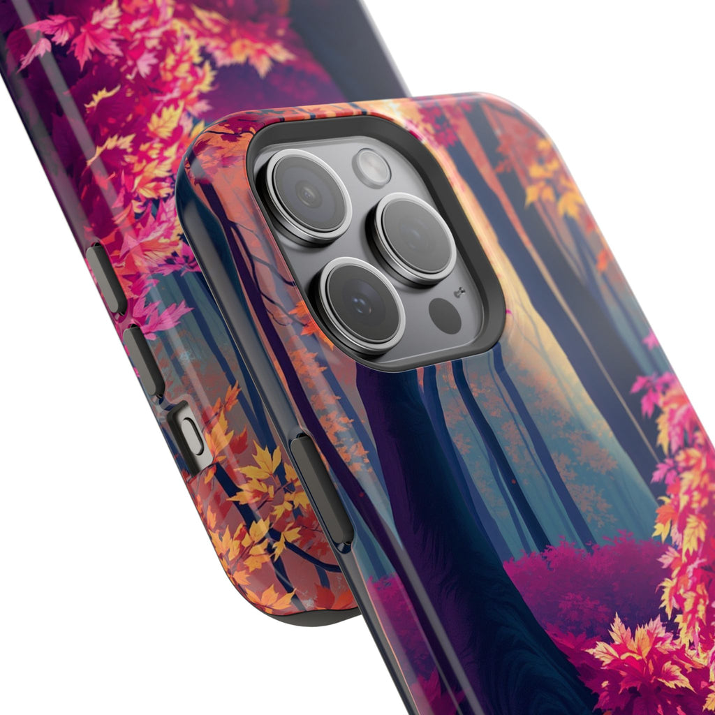 iPhone Earthy Autumn Forest Floor Design Slim Everyday iPhone Designer · iPhone