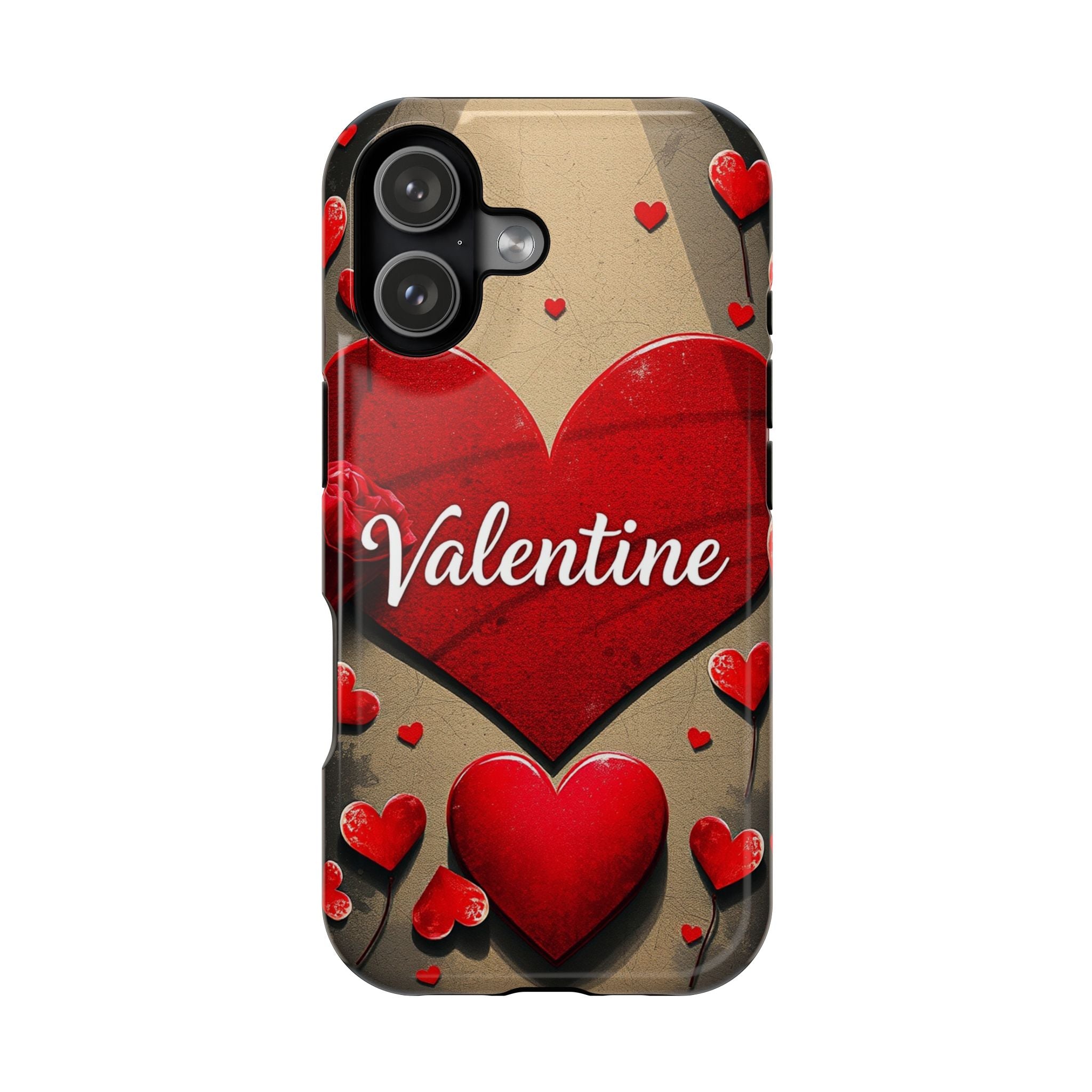 iPhone Serene Vintage Valentine Card Design Slim Everyday Designer Case · iPhone