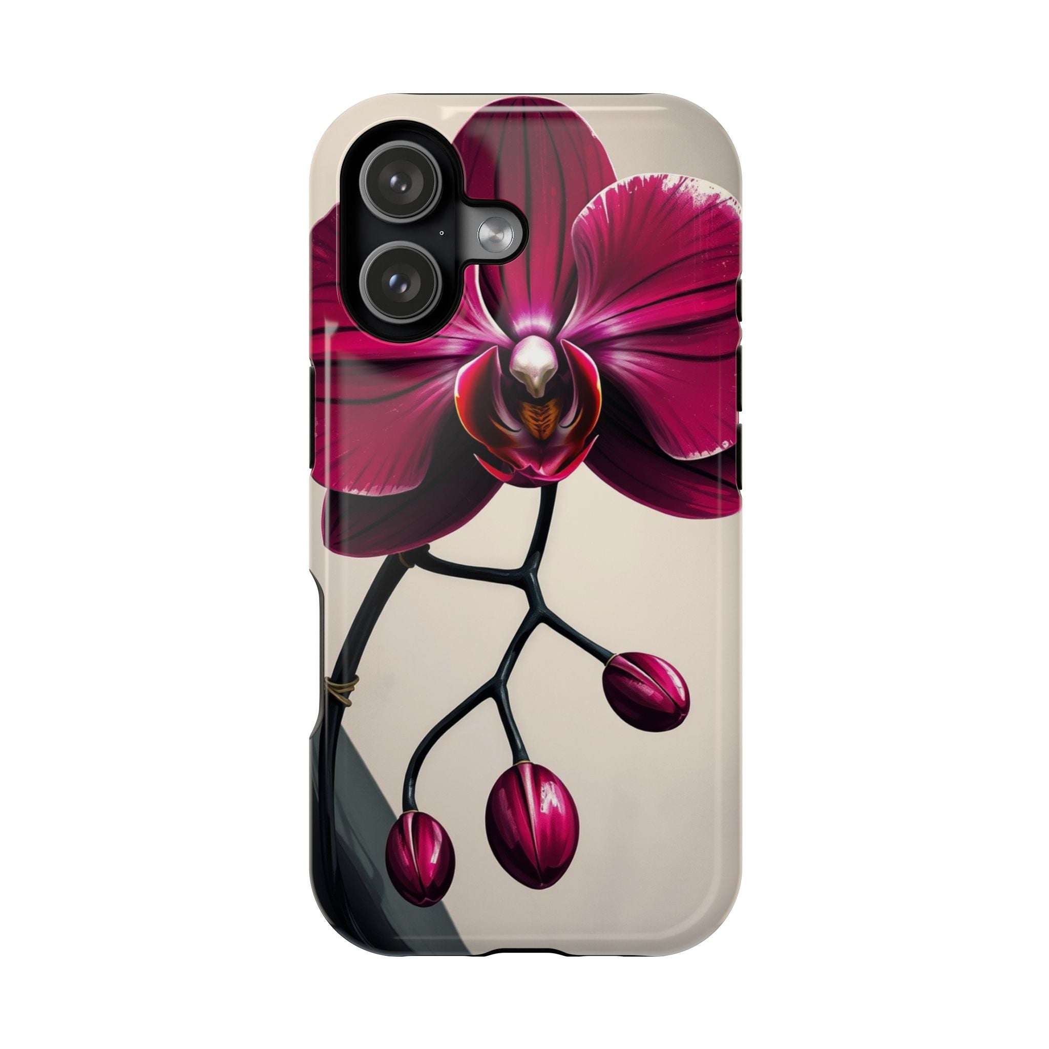 iPhone Orchid Study Enchanted Art Bold Modern Everyday Snap Case · iPhone Case