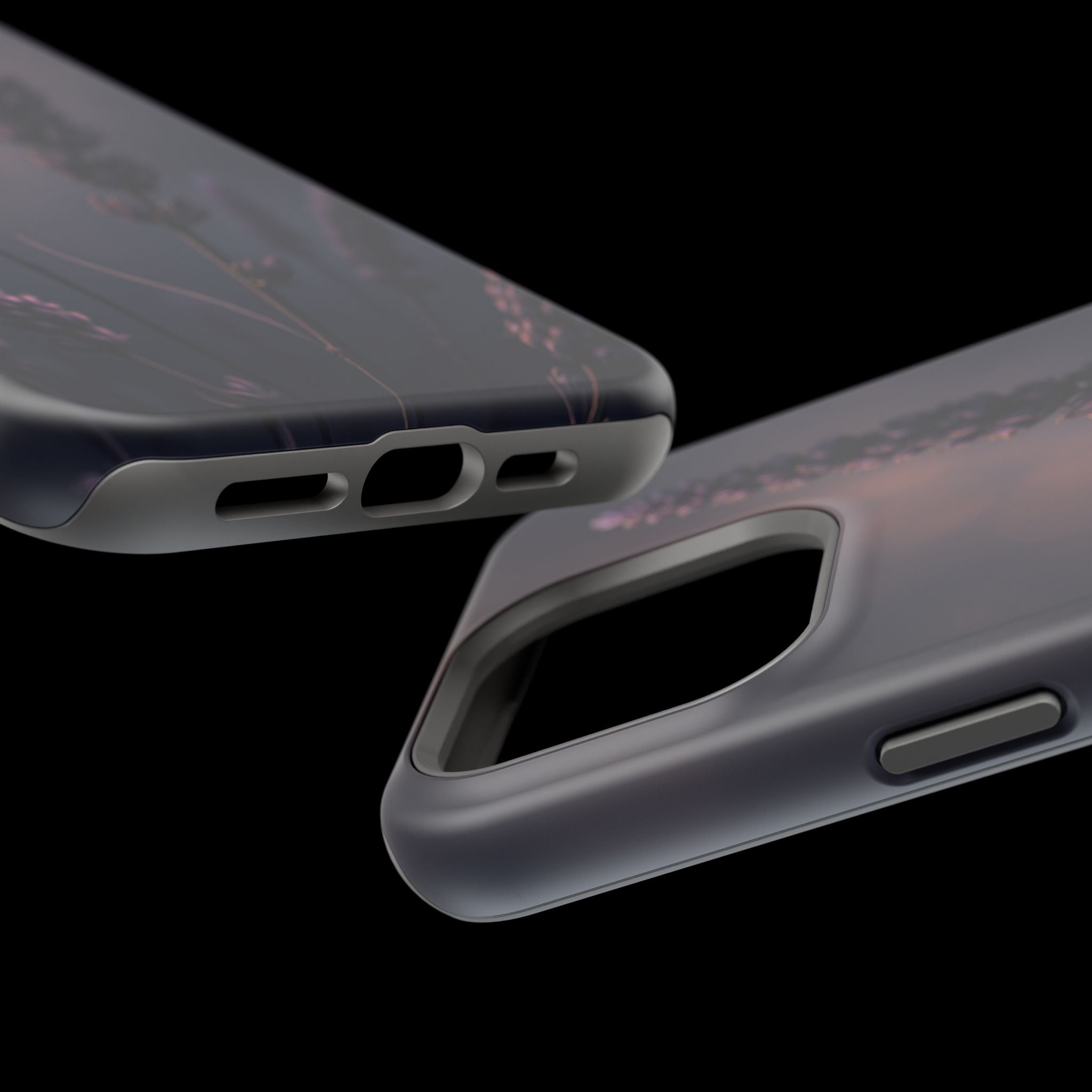 iPhone Lavender Haze Electric Art Clean Minimal Snap Case · iPhone Case