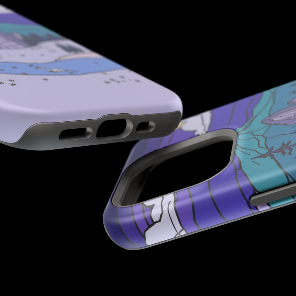 iPhone Pine Ridge Stained Glass Slim Everyday Designer Case · iPhone Case