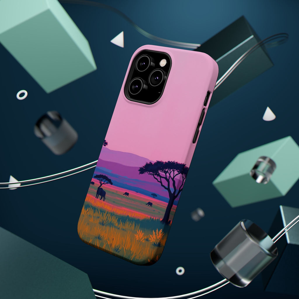 iPhone Savanna Horizon Electric Art Slim Everyday Designer Case · iPhone Case