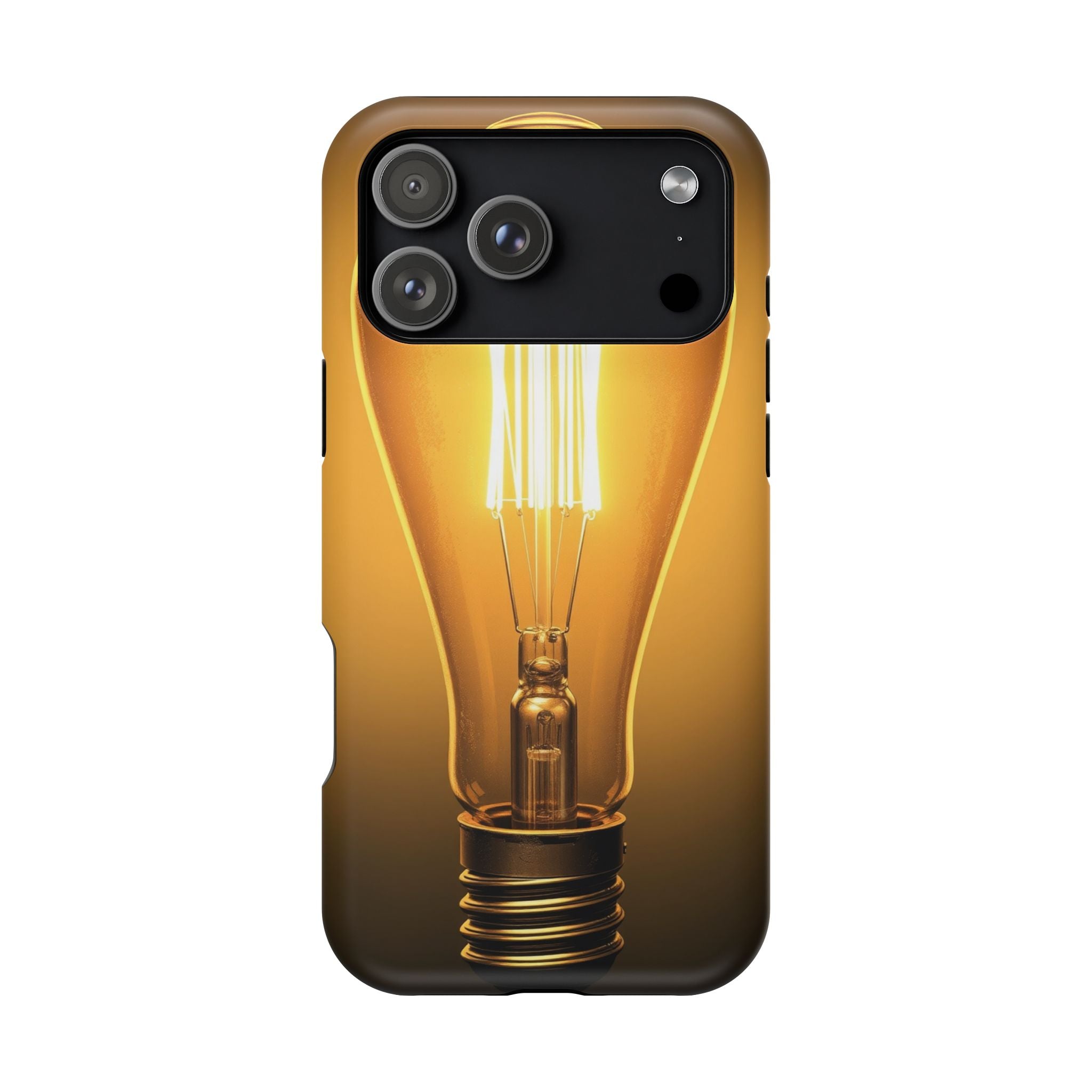 iPhone Edison Bulb Warm Enchanted Art Slim Everyday Designer Case · iPhone Case