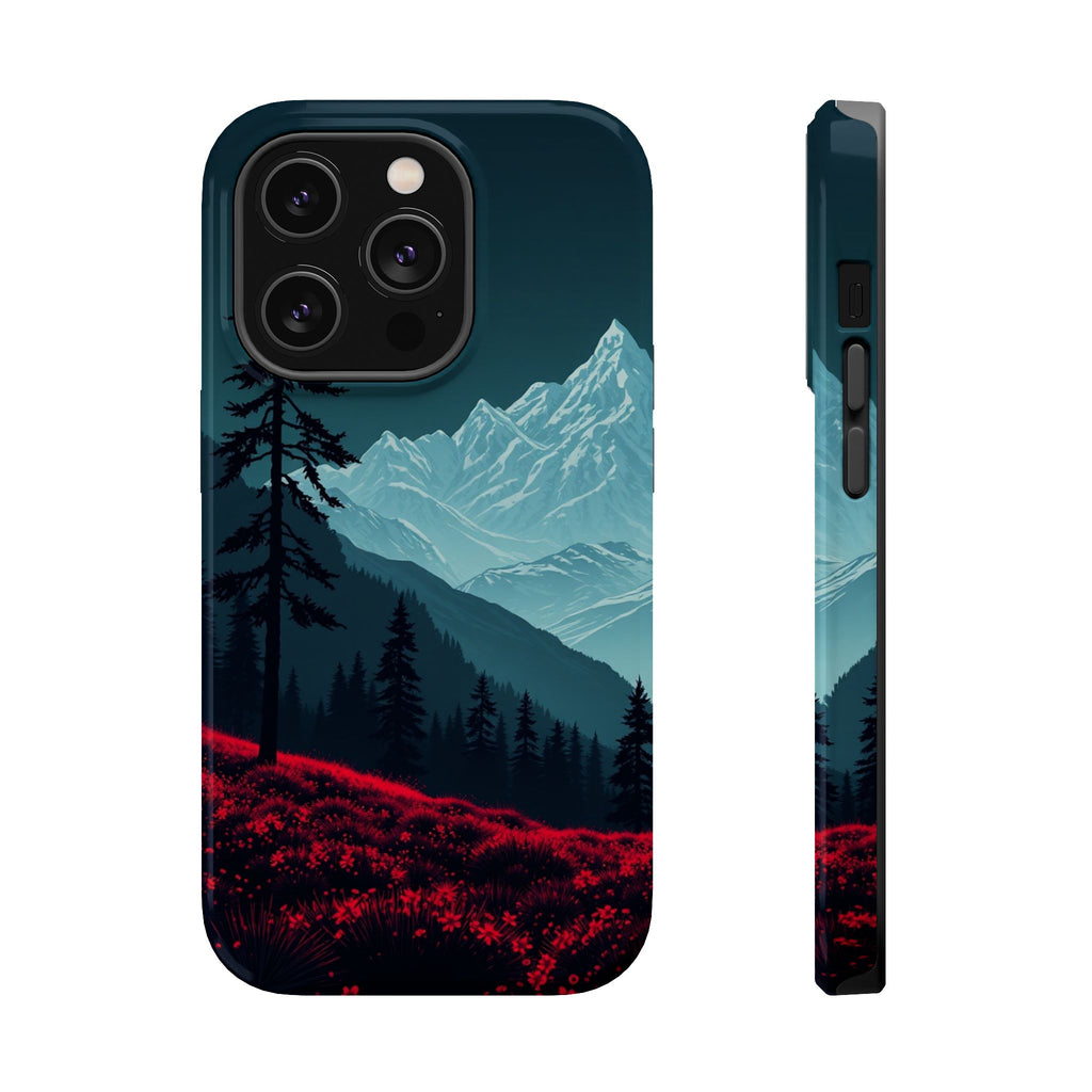 iPhone Vibrant Alpine Meadow Design 17 Slim Everyday Designer Case · iPhone Case