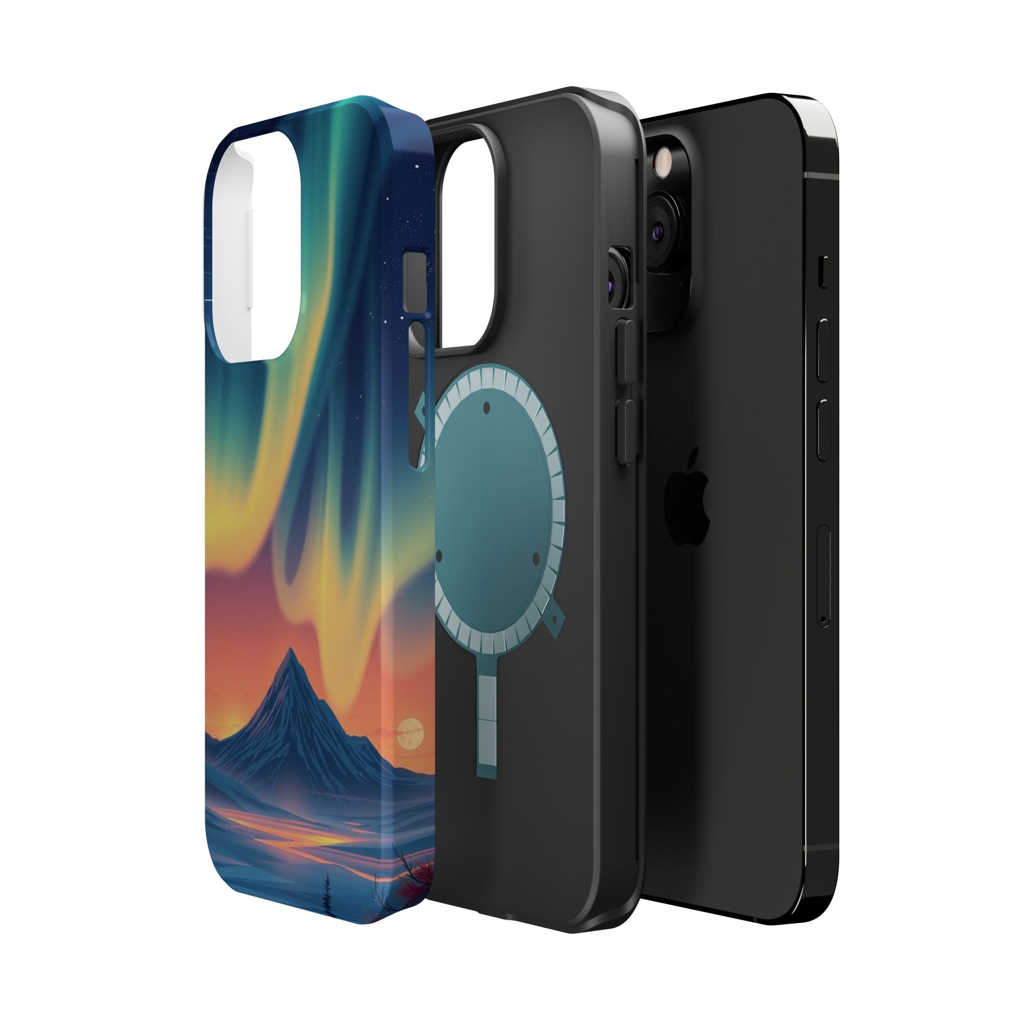 iPhone Northern Lights Dreamy Ethereal Slim Everyday Designer Case · iPhone Case