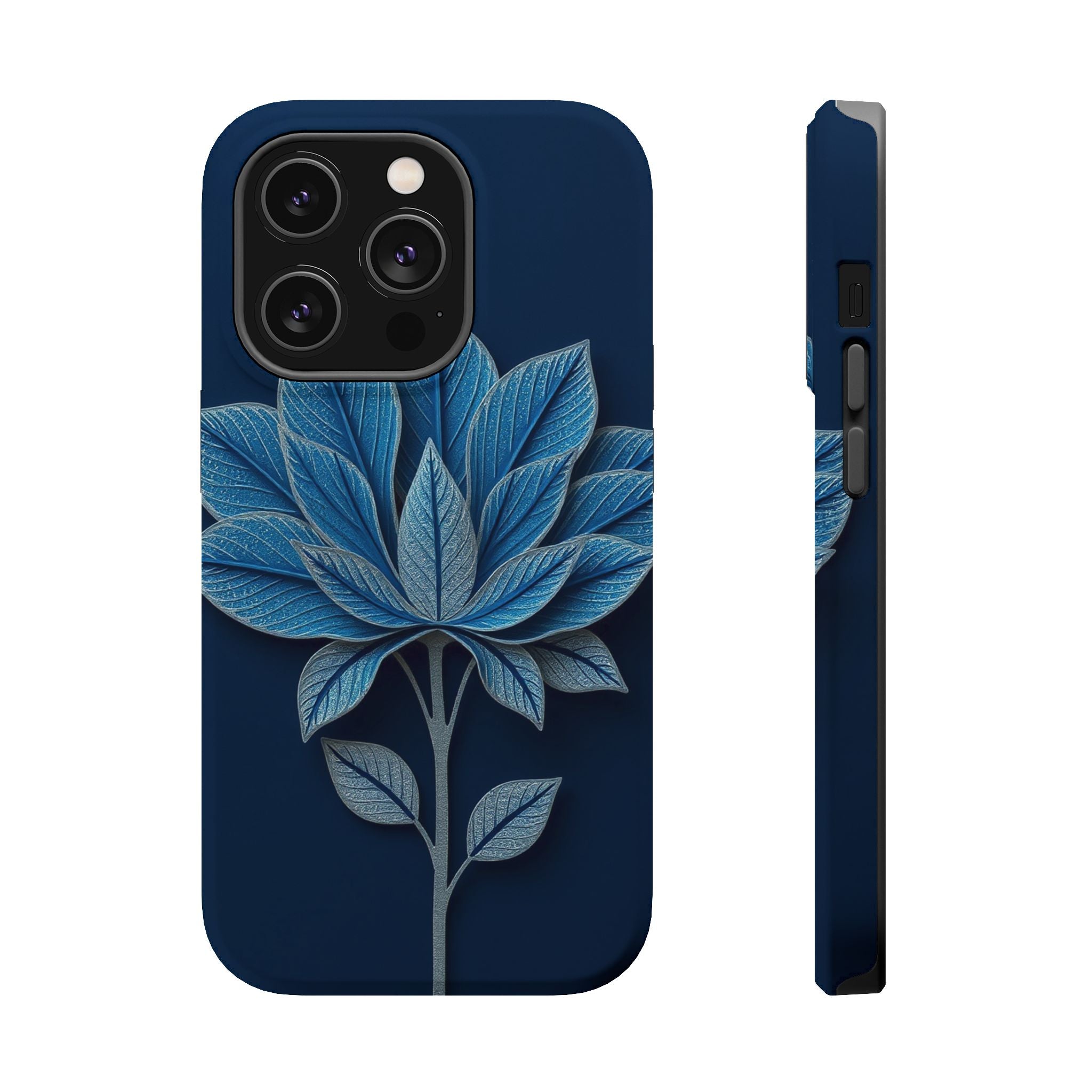 iPhone Night Bloomer Paper Cut Art Bold Modern Everyday Snap Case · iPhone Case