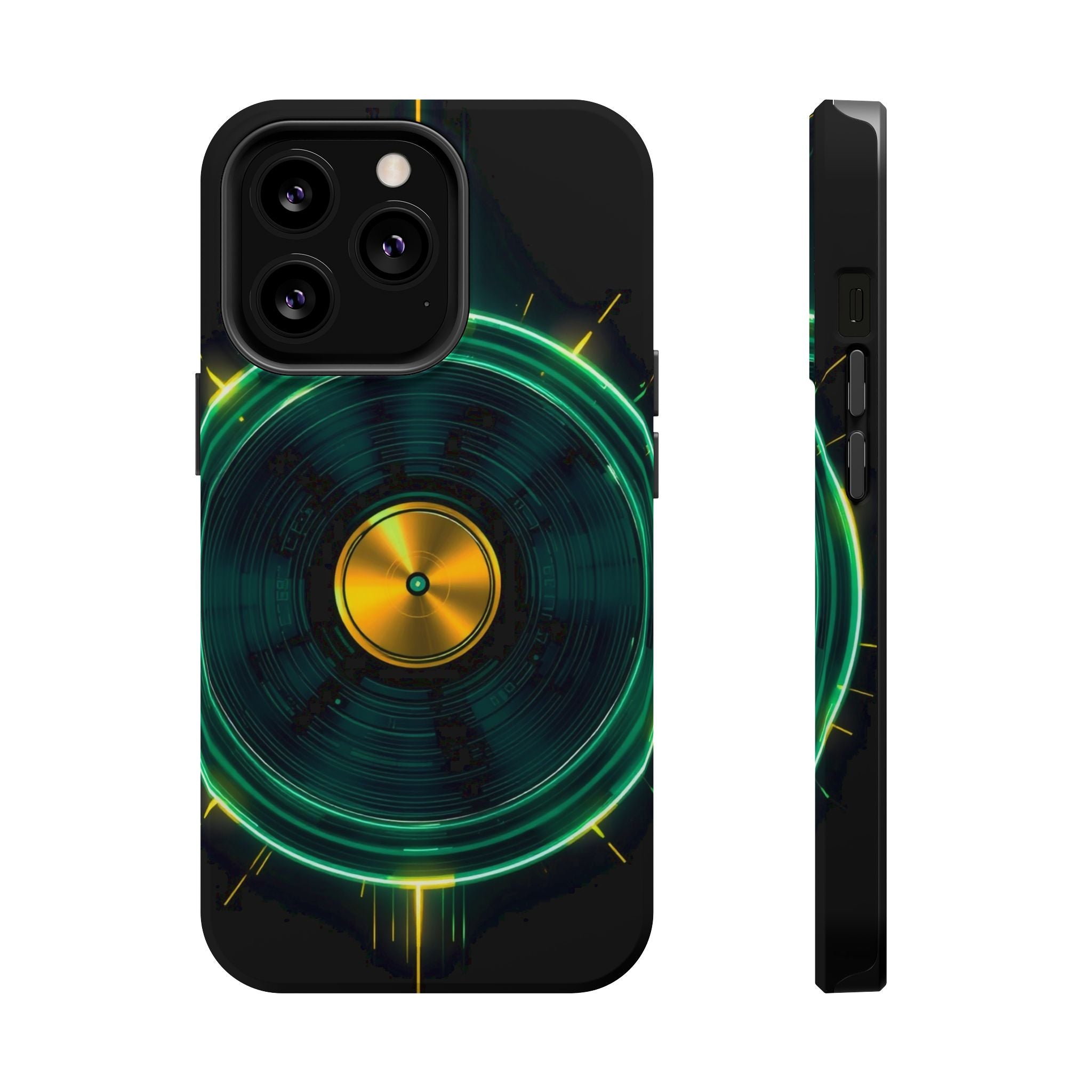 iPhone Dreamy Record Vinyl Spin Design Slim Everyday Designer Case · iPhone Case
