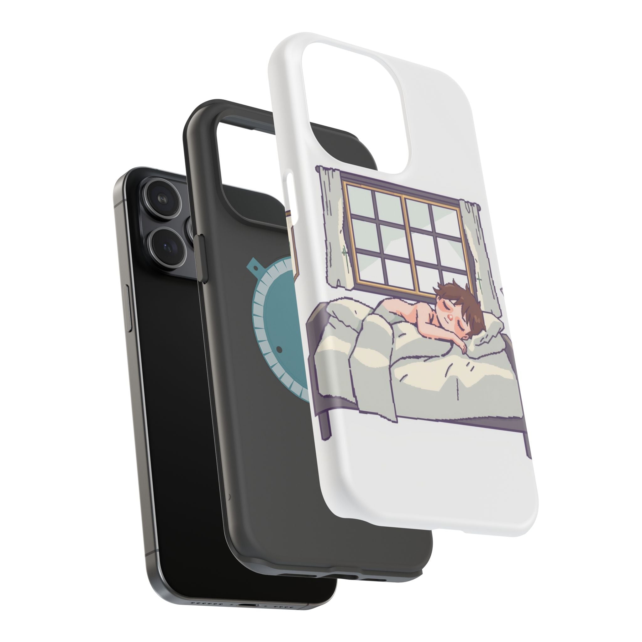 iPhone Do Not Disturb: Napping Bold Art Slim Everyday Designer Case · iPhone Cas