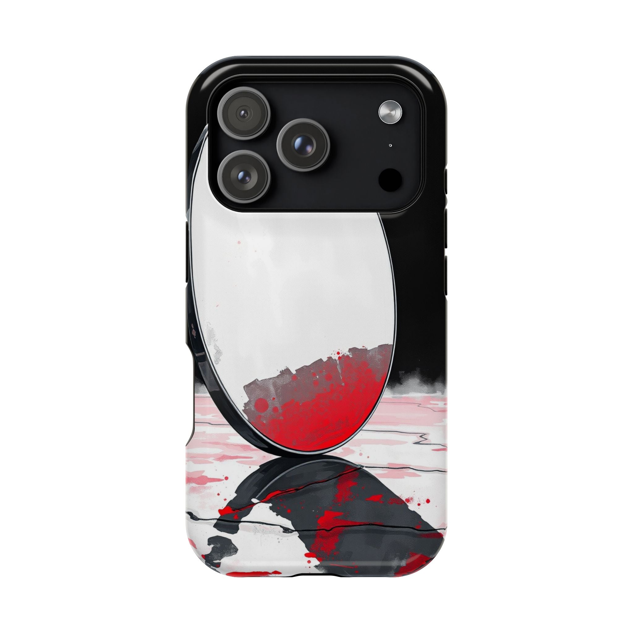 iPhone Earthy Salt Flat Mirror Design Slim Everyday Designer Case · iPhone Case
