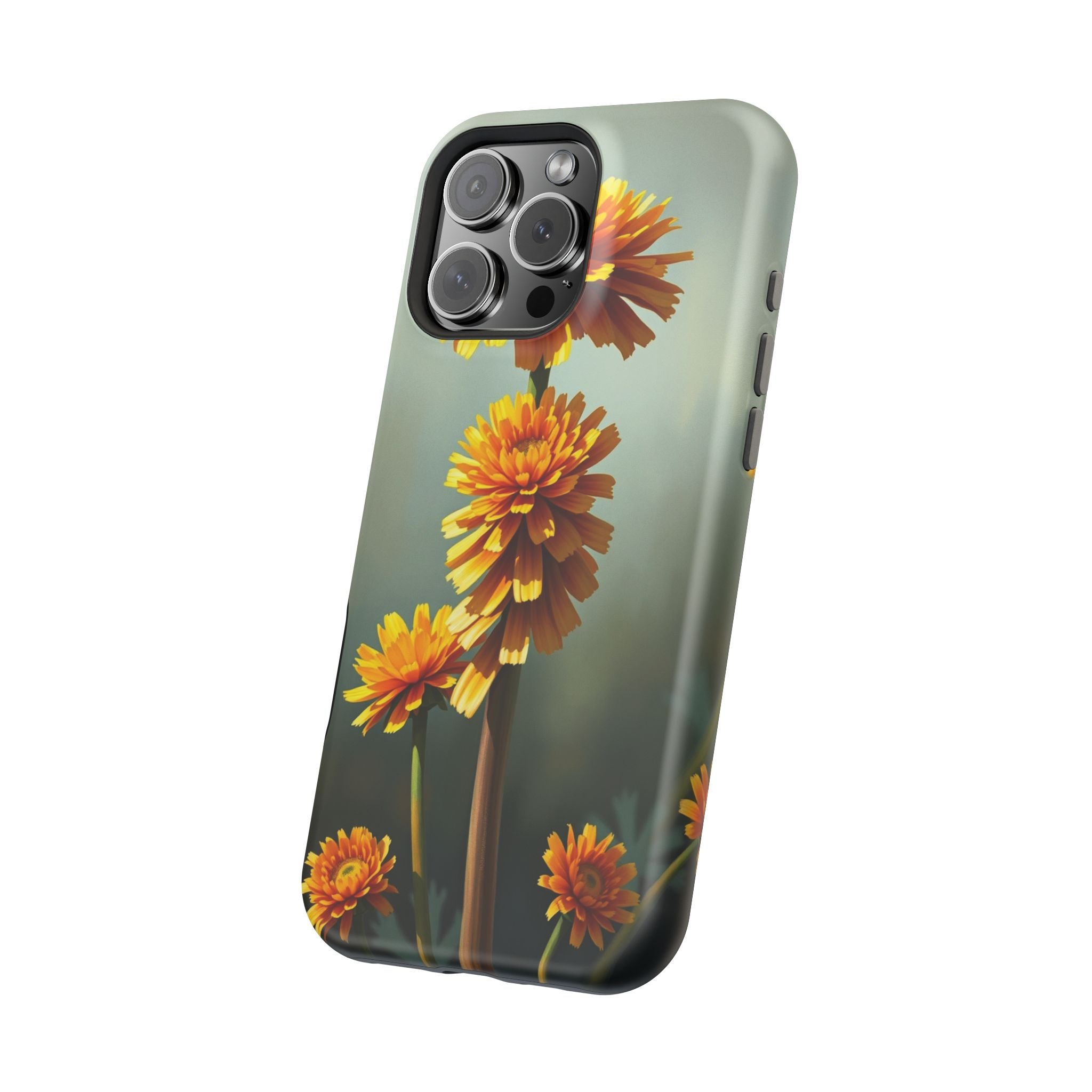 iPhone Ranunculus Stack Electric Art Slim Everyday Designer Case · iPhone Case