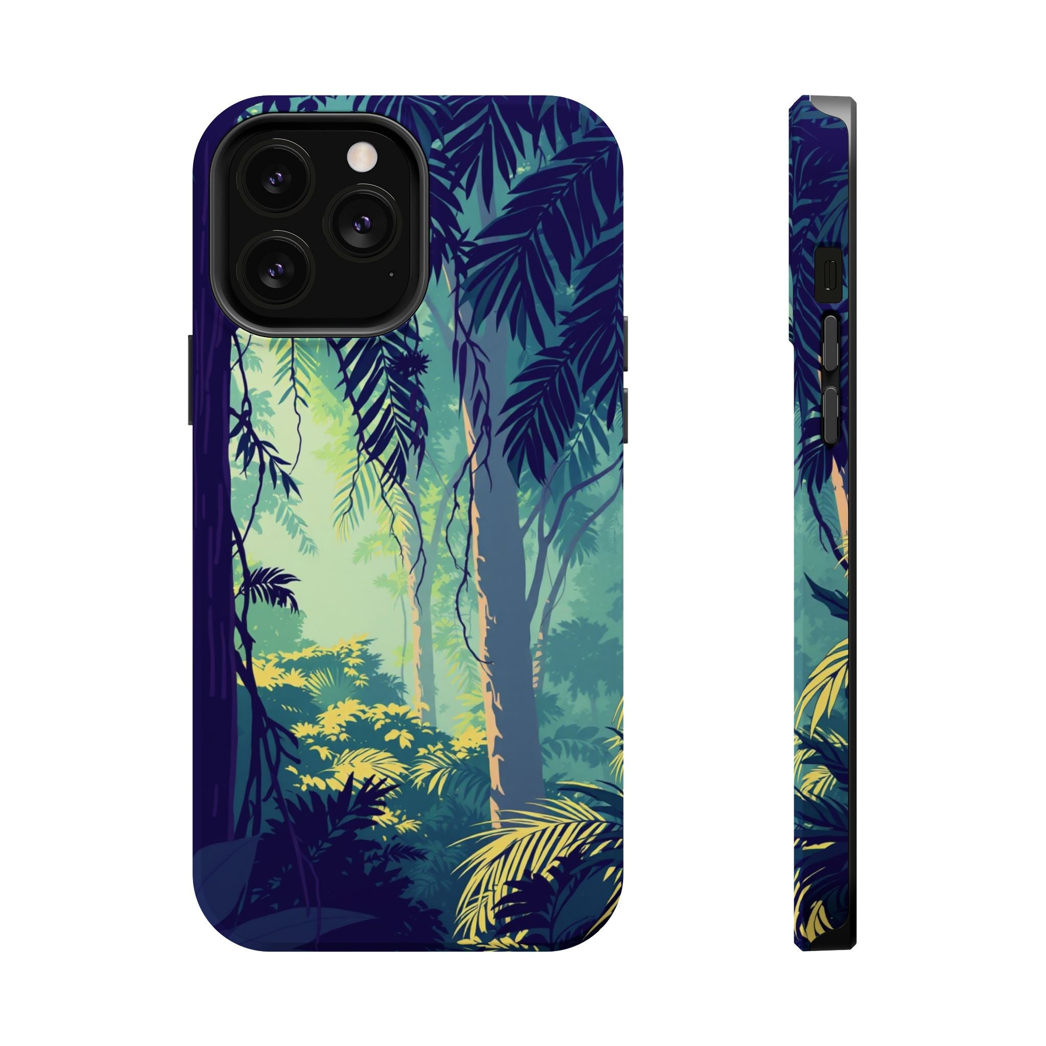 iPhone Mint And Blush Rainforest Canopy Slim Everyday iPhone Designer · iPhone C