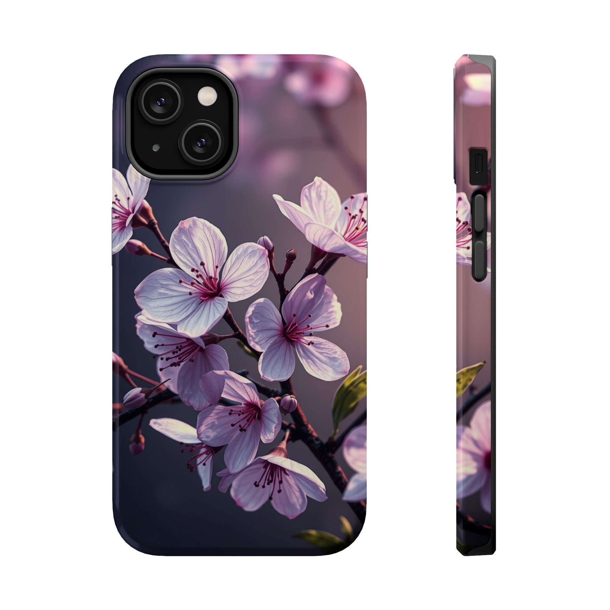iPhone Cherry Blossom Enchanted Art Artistic Everyday Cas Slim Snap Case · iPhon