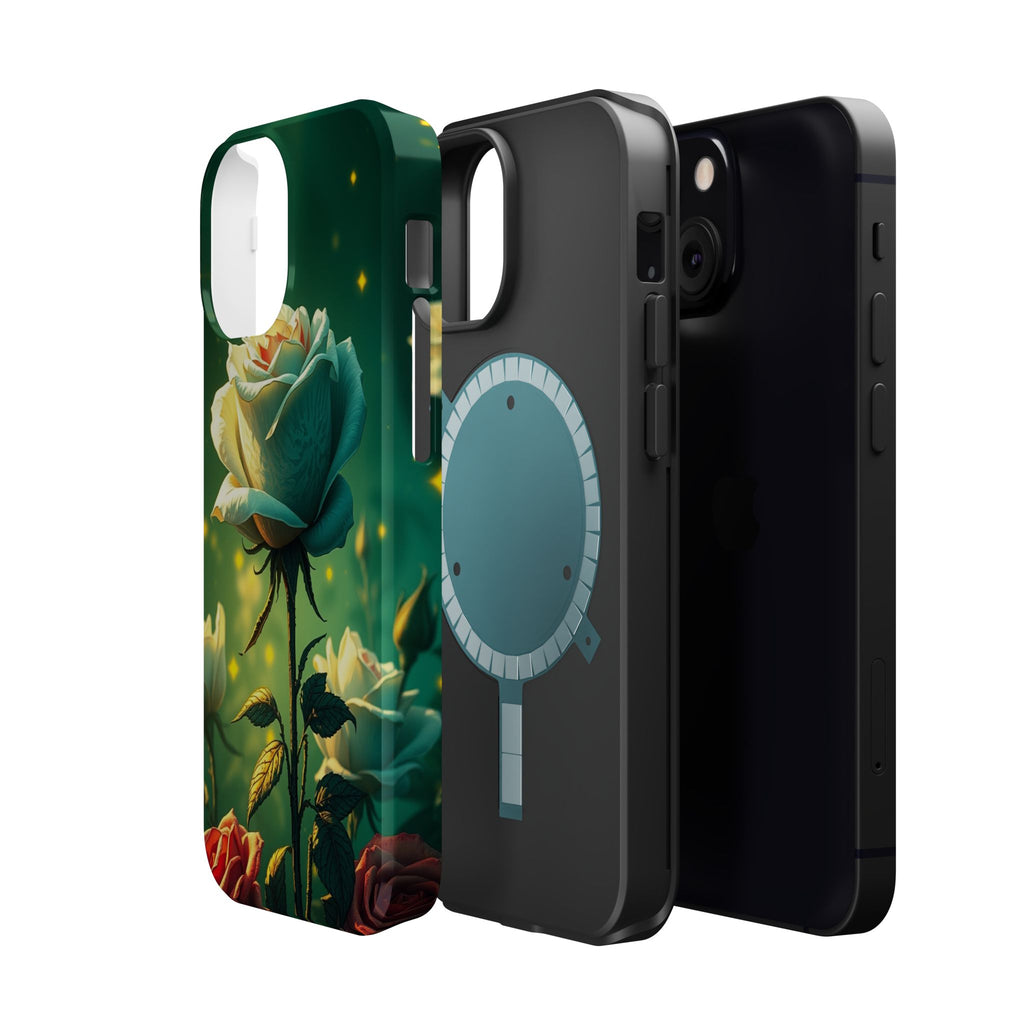 iPhone Earthy Rose Garden Design Bold Modern Everyday Snap Case · iPhone Case