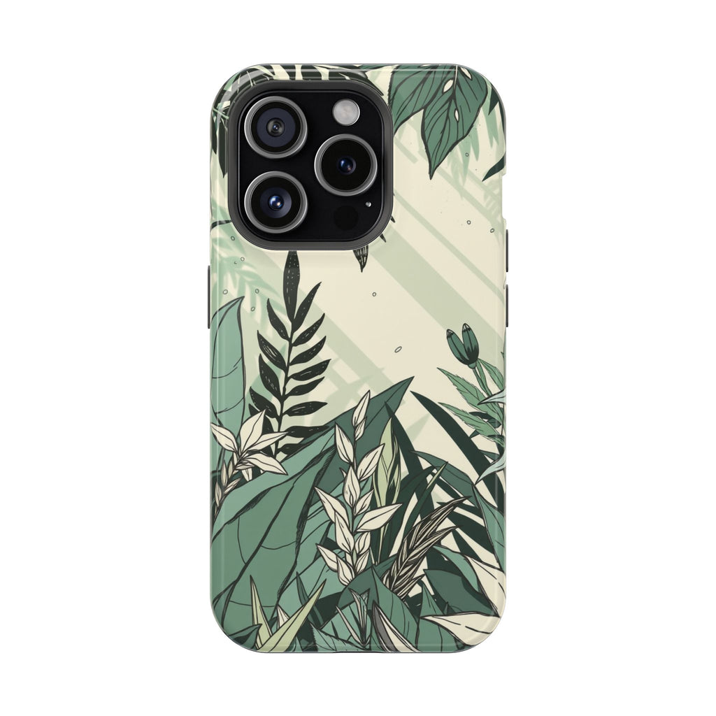iPhone Jungle Floral Electric Art Bold Modern Everyday Snap Case · iPhone Case