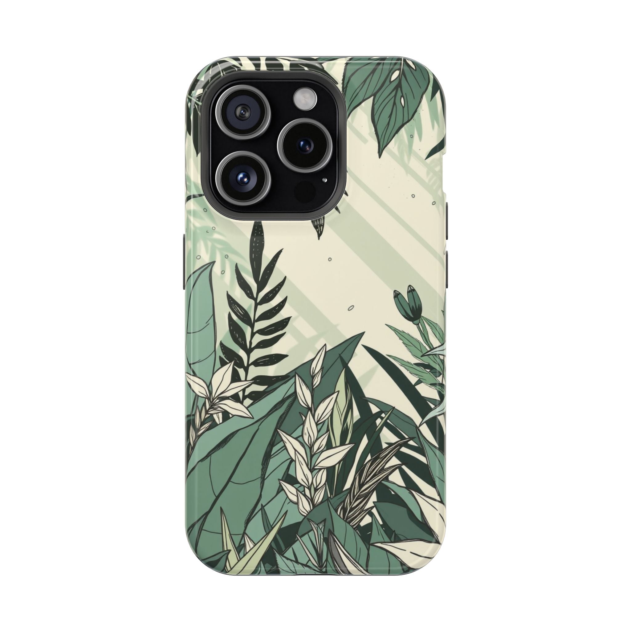 iPhone Jungle Floral Electric Art Bold Modern Everyday Snap Case · iPhone Case