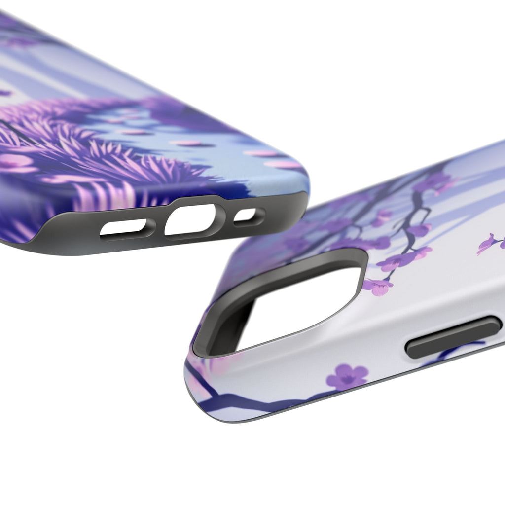 iPhone Blossom Trail Paper Cut Art Bold Modern Everyday Snap Case · iPhone Case