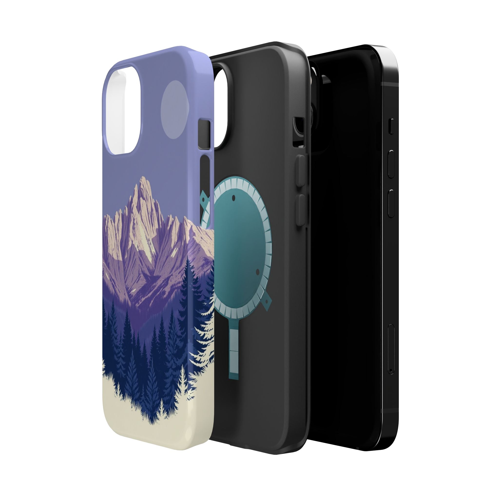 iPhone Pine Ridge Serene Design Slim Everyday Designer Case · iPhone Case