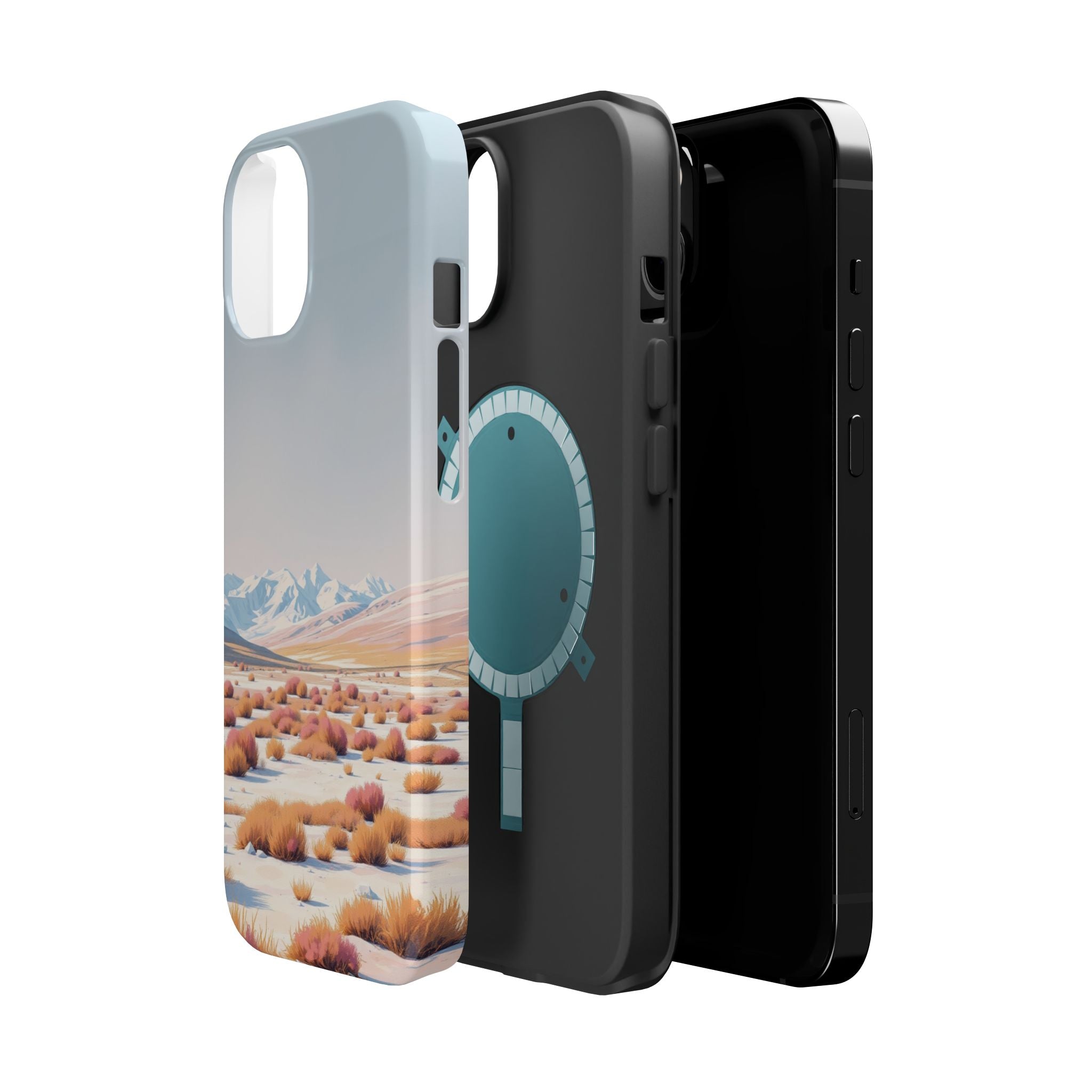 iPhone Vibrant Arctic Tundra Design Slim Everyday Designer Case · iPhone Case