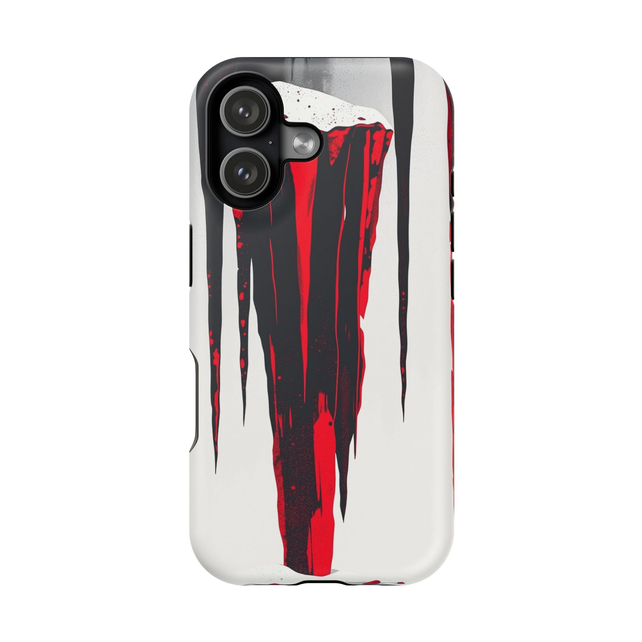 iPhone Black And Crimson Icicle Formation Slim iPhone 15 Everyday · iPhone Case