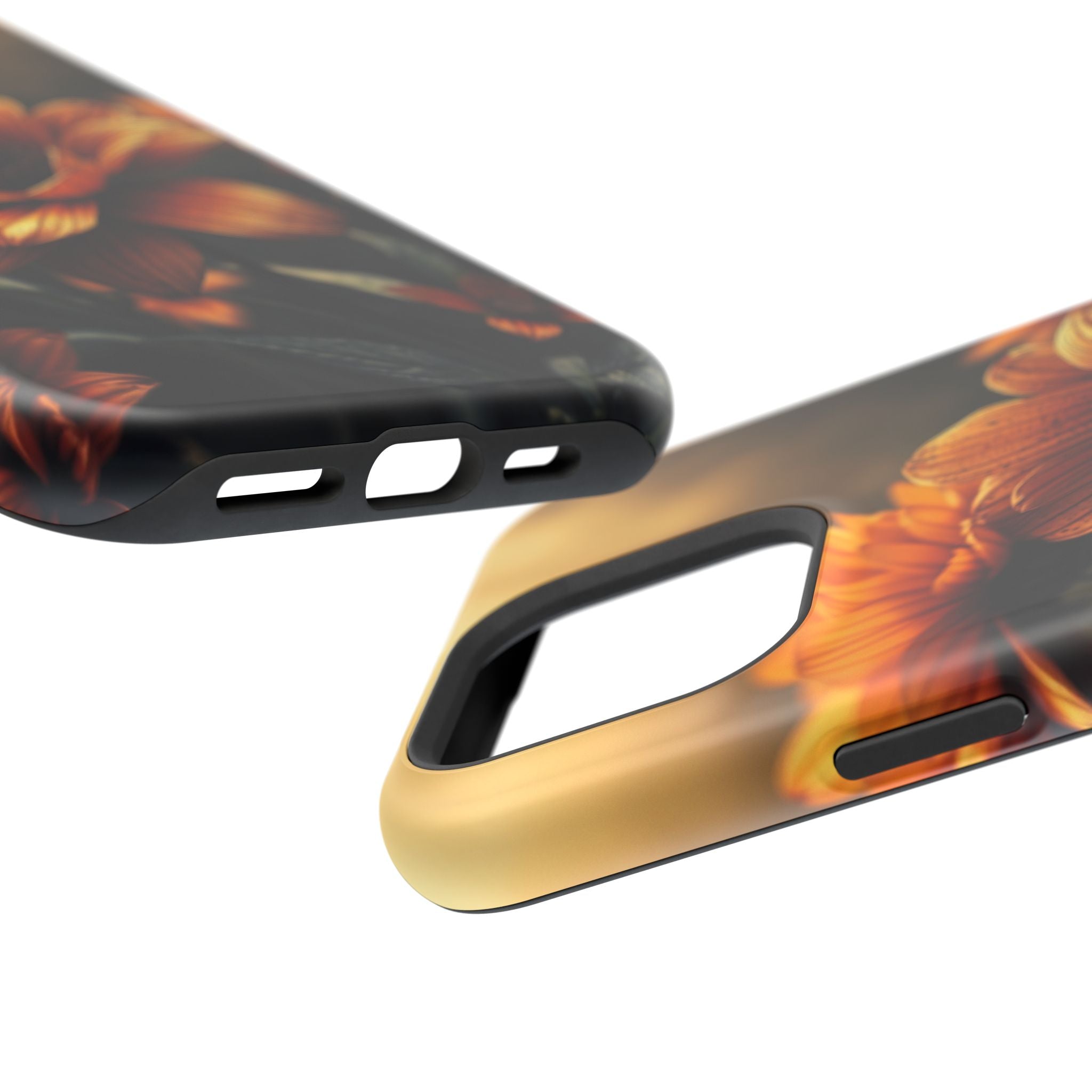 iPhone Radiant Floral Ombre Design Bold Modern Everyday Snap Case · iPhone Case