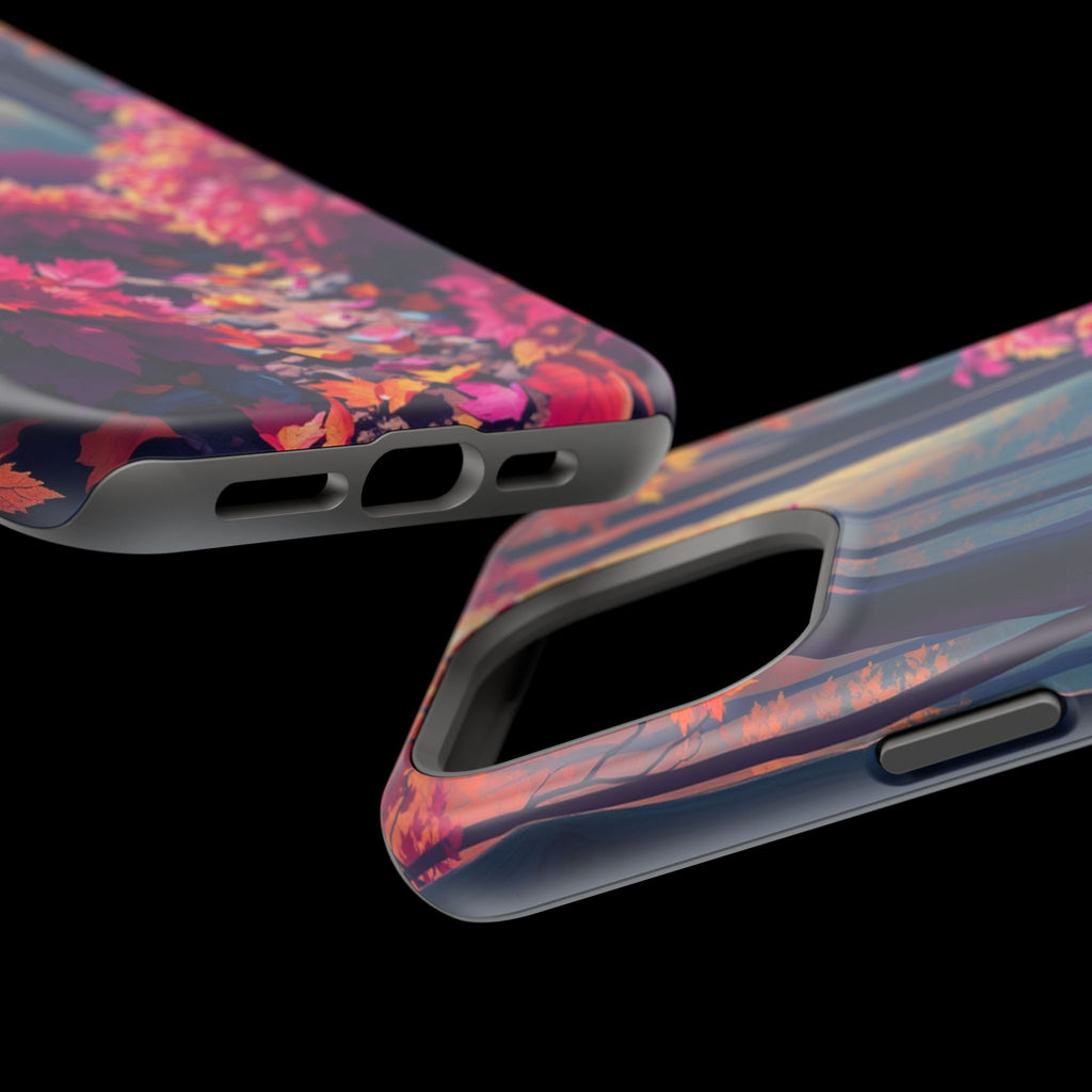 iPhone Earthy Autumn Forest Floor Design Slim Everyday iPhone Designer · iPhone