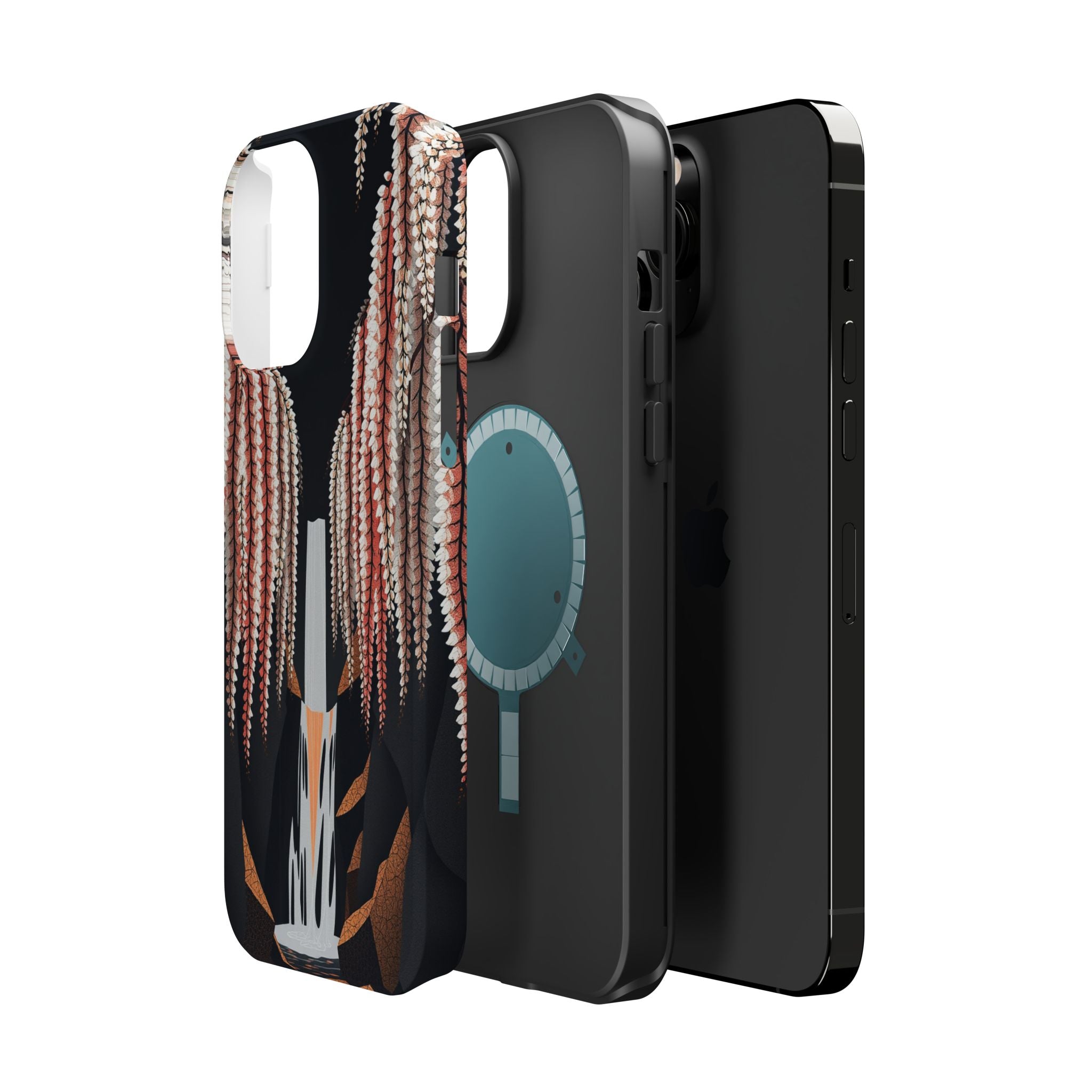 iPhone Earthy Wisteria Cascade Design Slim Everyday iPhone 10 Designer · iPhone