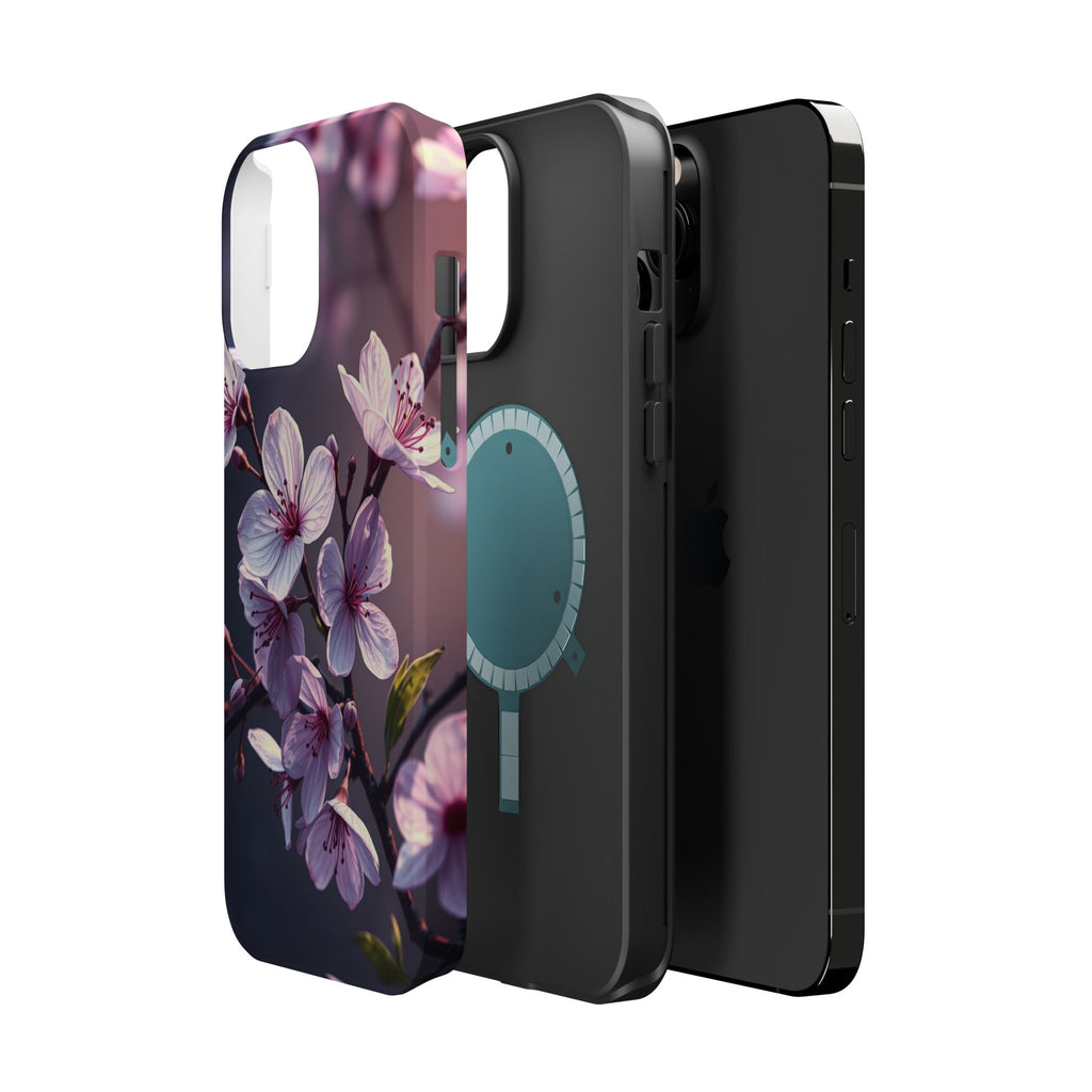 iPhone Cherry Blossom Enchanted Art Artistic Everyday Cas Slim Snap Case · iPhon