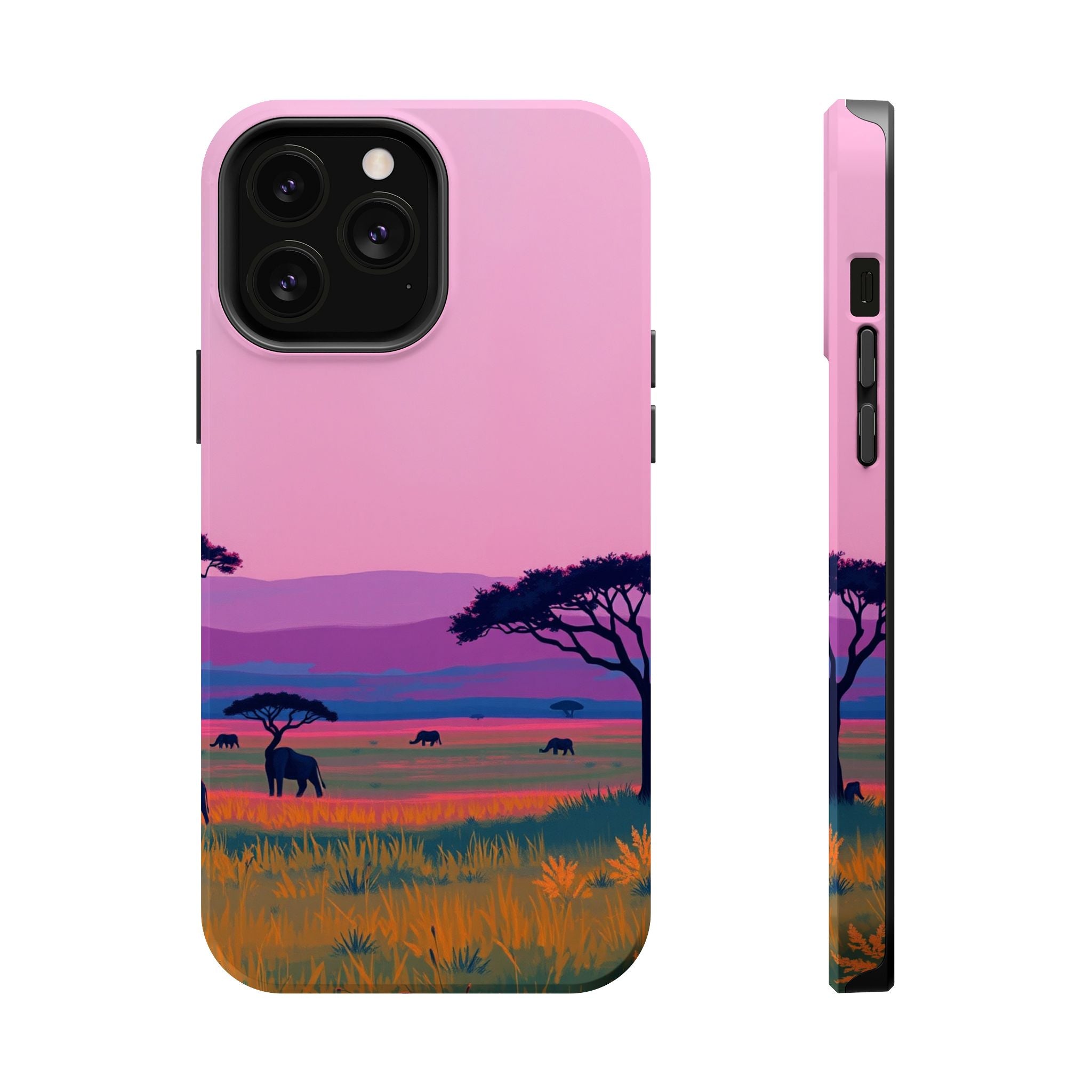 iPhone Savanna Horizon Electric Art Slim Everyday Designer Case · iPhone Case