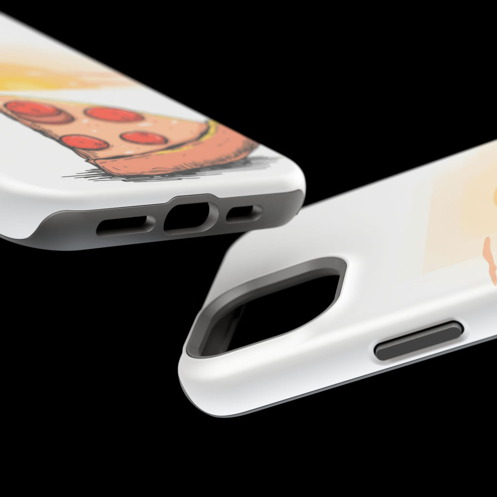 iPhone Earthy Pizza Slice Sunset Design Slim Everyday Designer Case · iPhone Cas