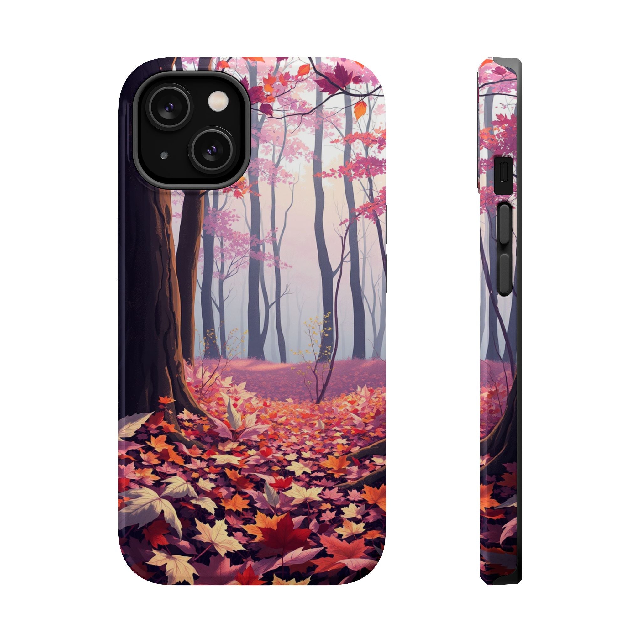 iPhone Radiant Autumn Forest Floor Design Slim iPhone 15 Everyday · iPhone Case