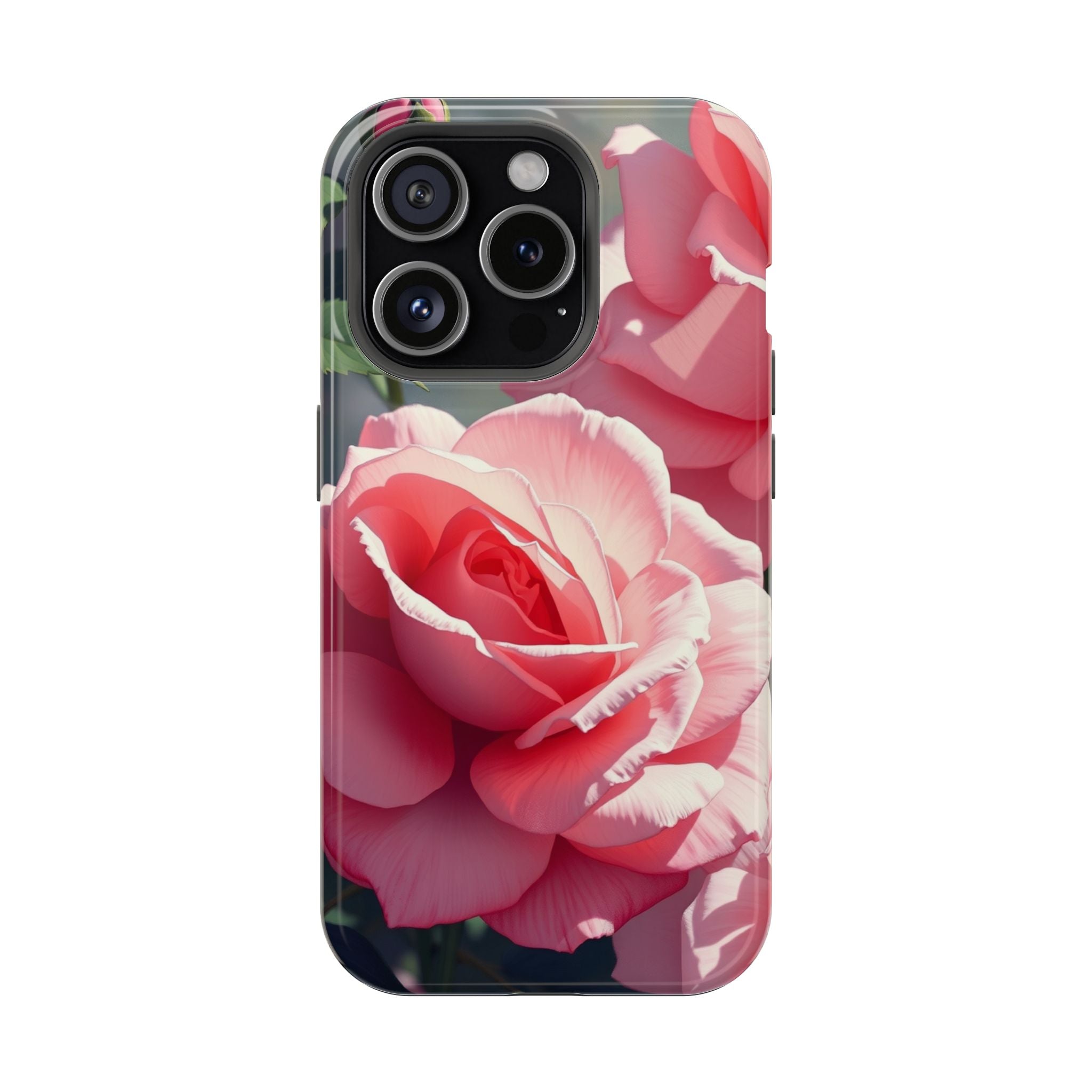 iPhone Serene Rose Garden Design Bold Modern Everyday Snap Case · iPhone Case
