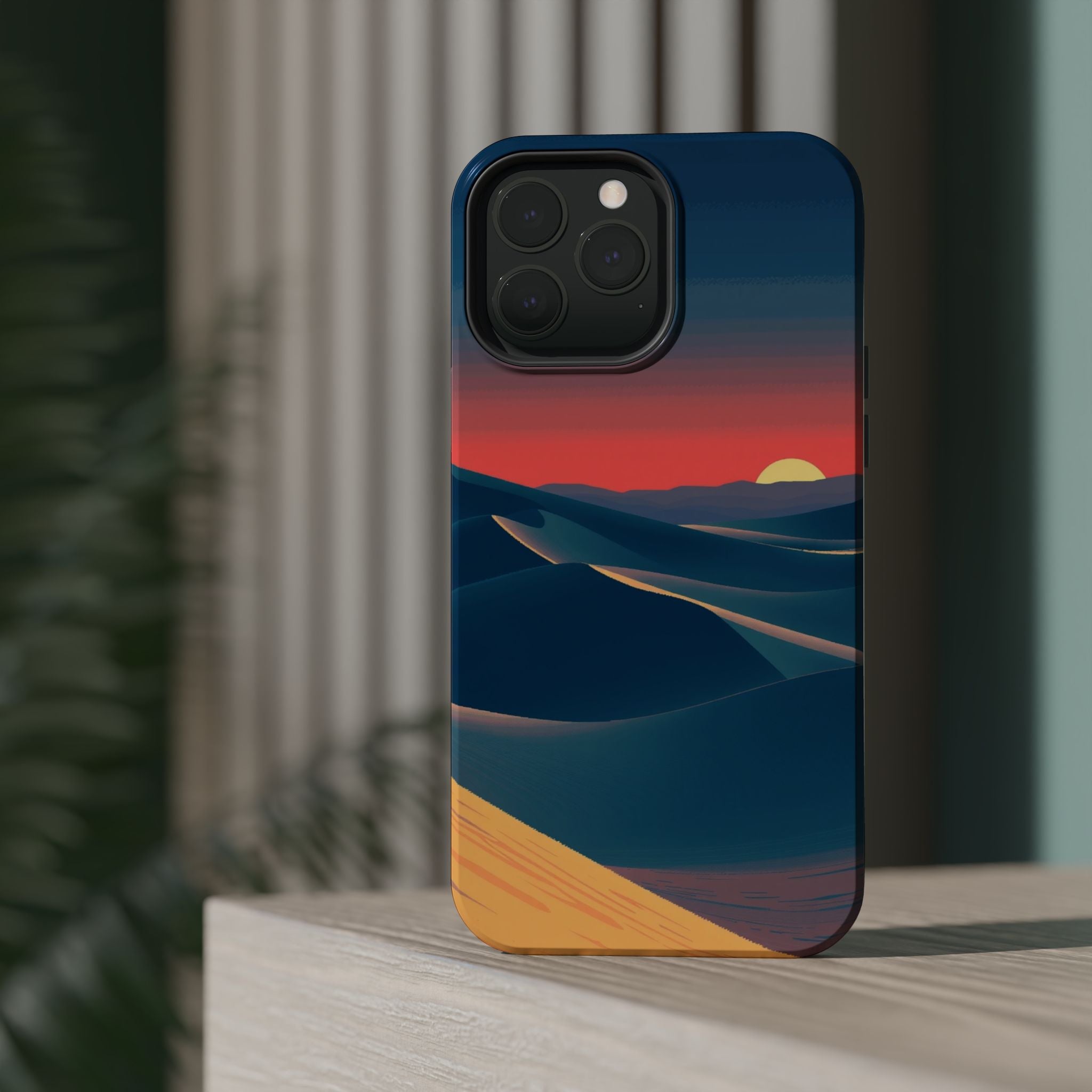 iPhone Sand Dunes at Dusk Bold Art 13 Slim Everyday Designer Case · iPhone Case