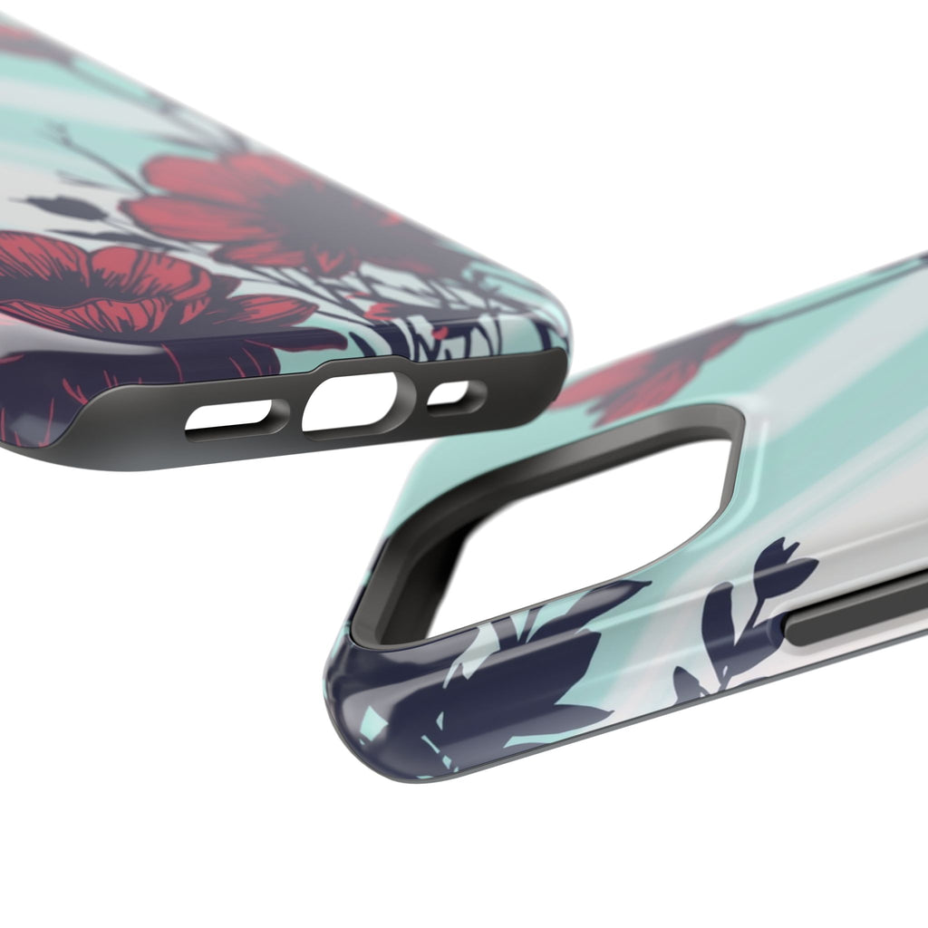 iPhone Floral Silhouette Cinematic Art Slim Everyday Designer Case · iPhone Case